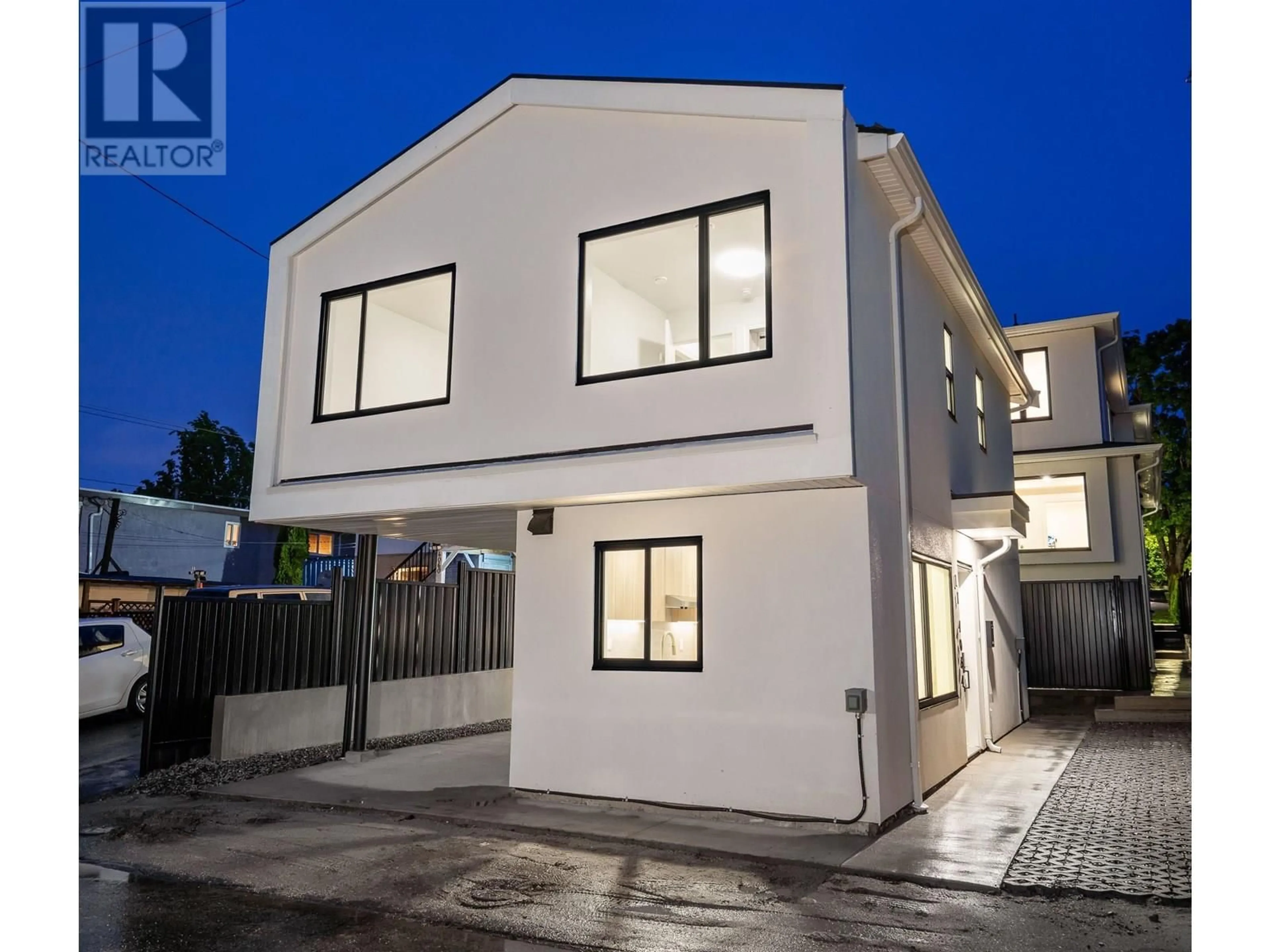 Home with vinyl exterior material, street for L1 - 4064 PENDER STREET, Burnaby British Columbia V5C2L8
