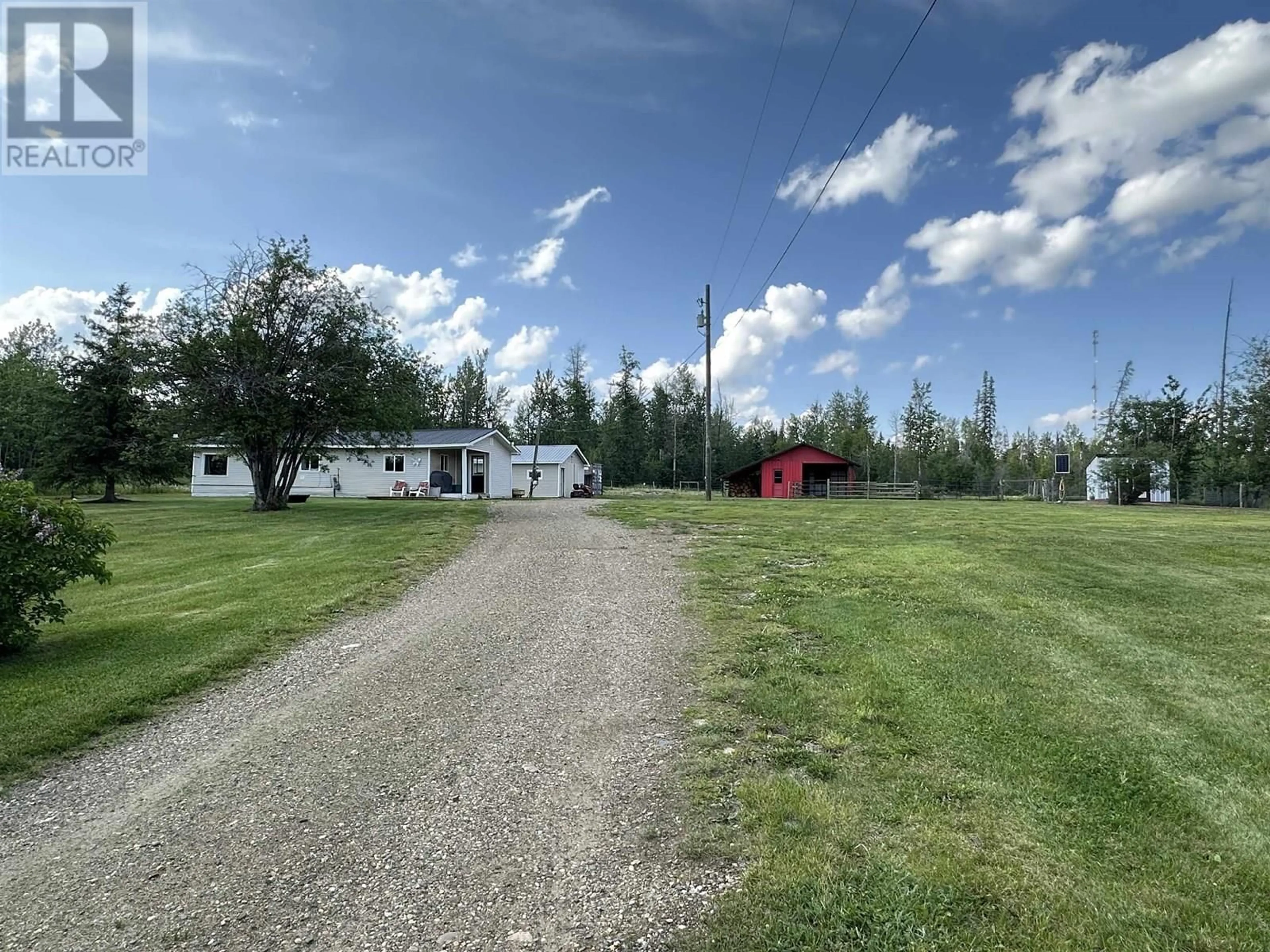 A pic from outside/outdoor area/front of a property/back of a property/a pic from drone, street for 14845 SEQUOIA STREET, Charlie Lake British Columbia V1J8L8