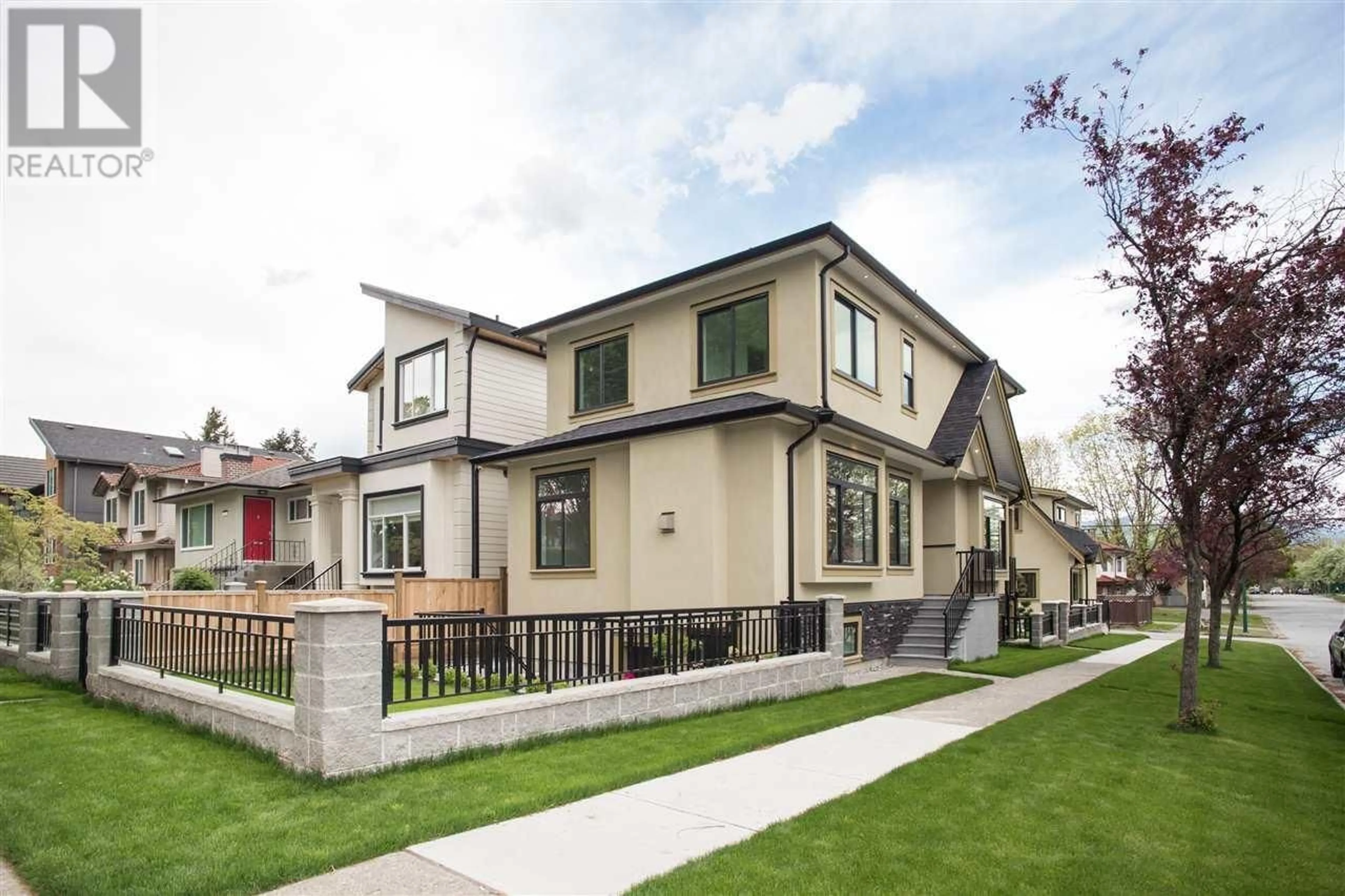 Home with brick exterior material, street for 4375 SIDNEY STREET, Vancouver British Columbia V5N5S6