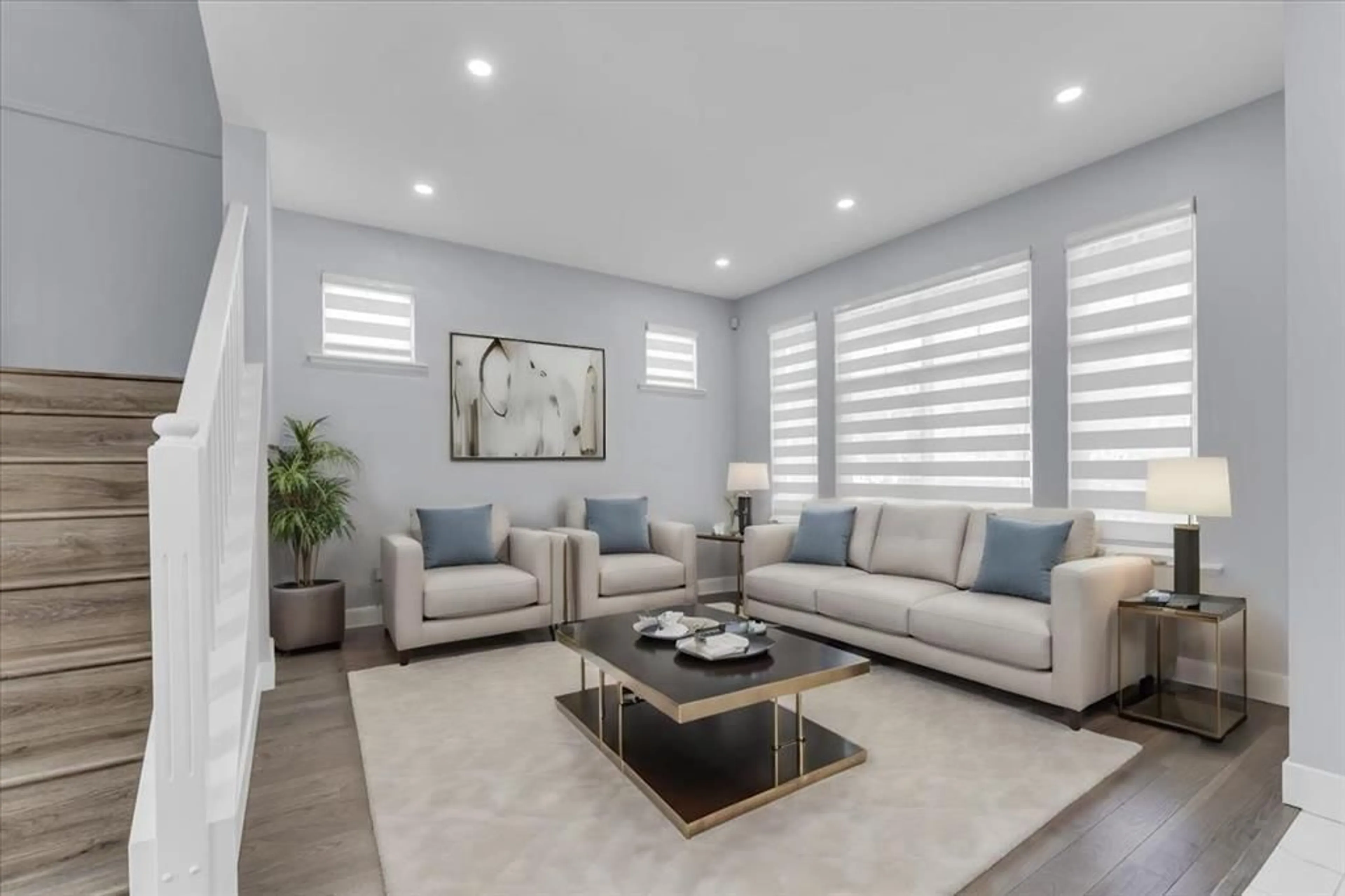 Living room with furniture, unknown for 14852 58, Surrey British Columbia V3S8W4