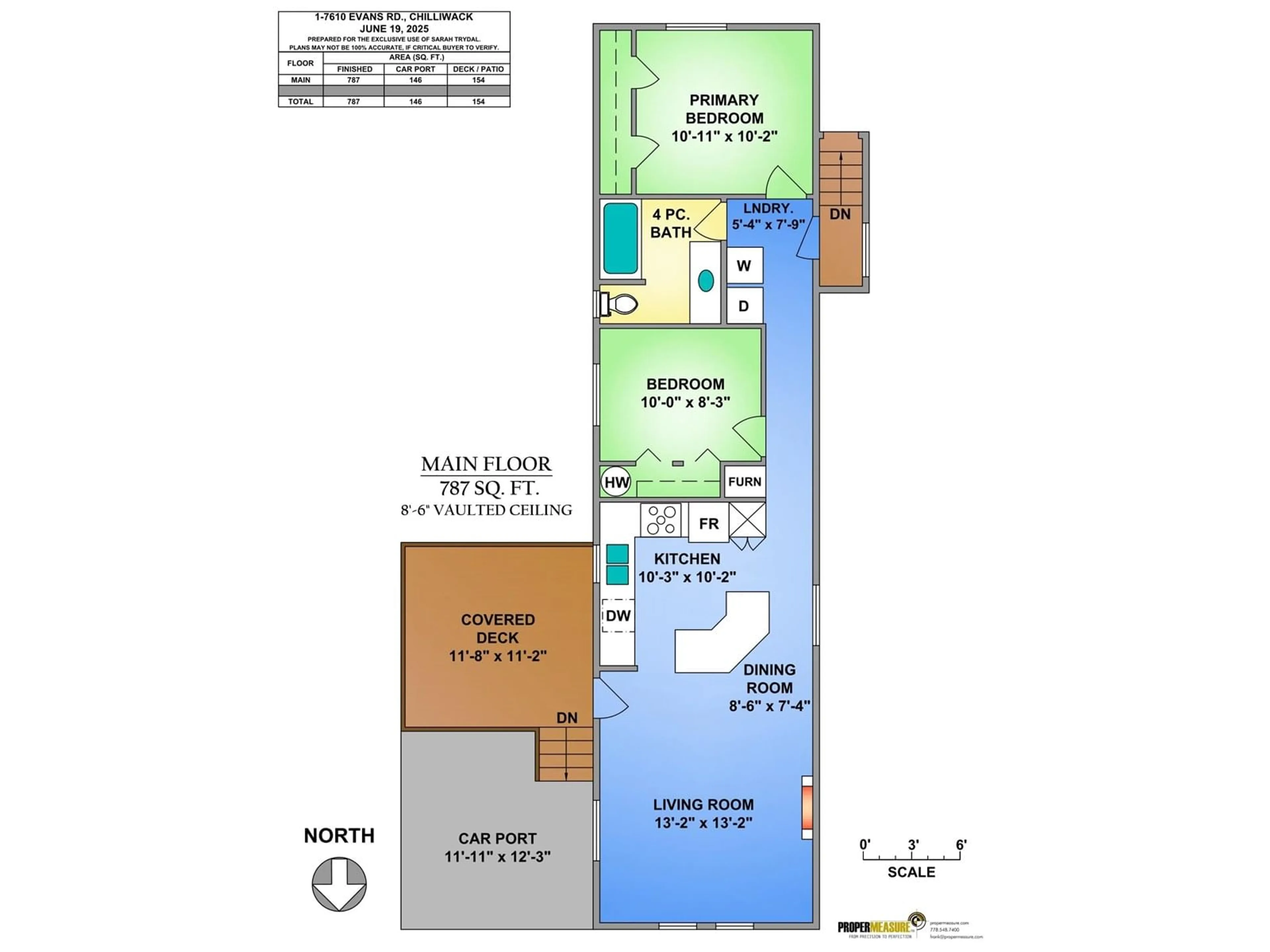 Floor plan for 1 - 7610 EVANS ROAD, Chilliwack British Columbia V2R2T4