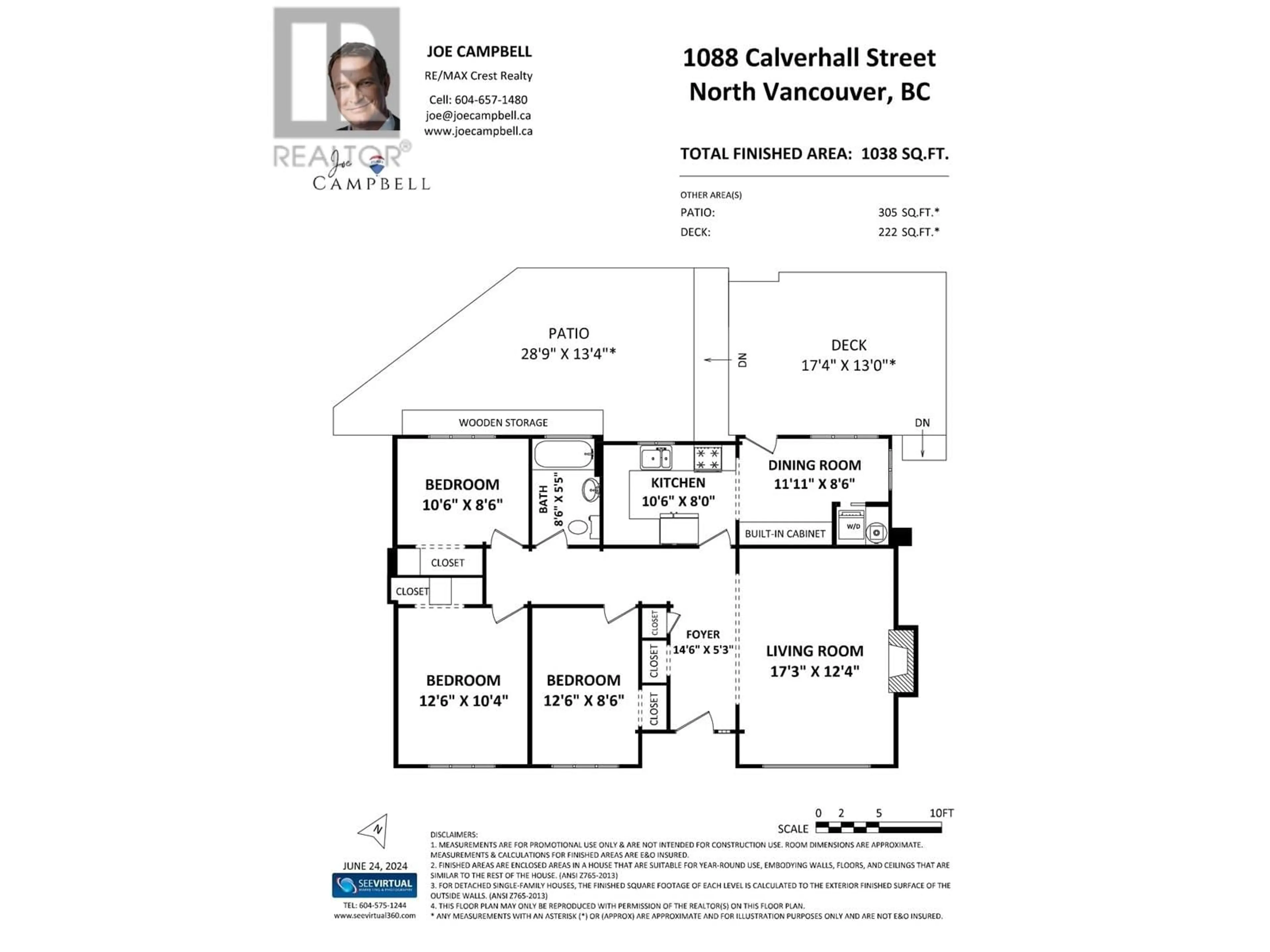 Floor plan for 1088 CALVERHALL STREET, North Vancouver British Columbia V7L1Y3