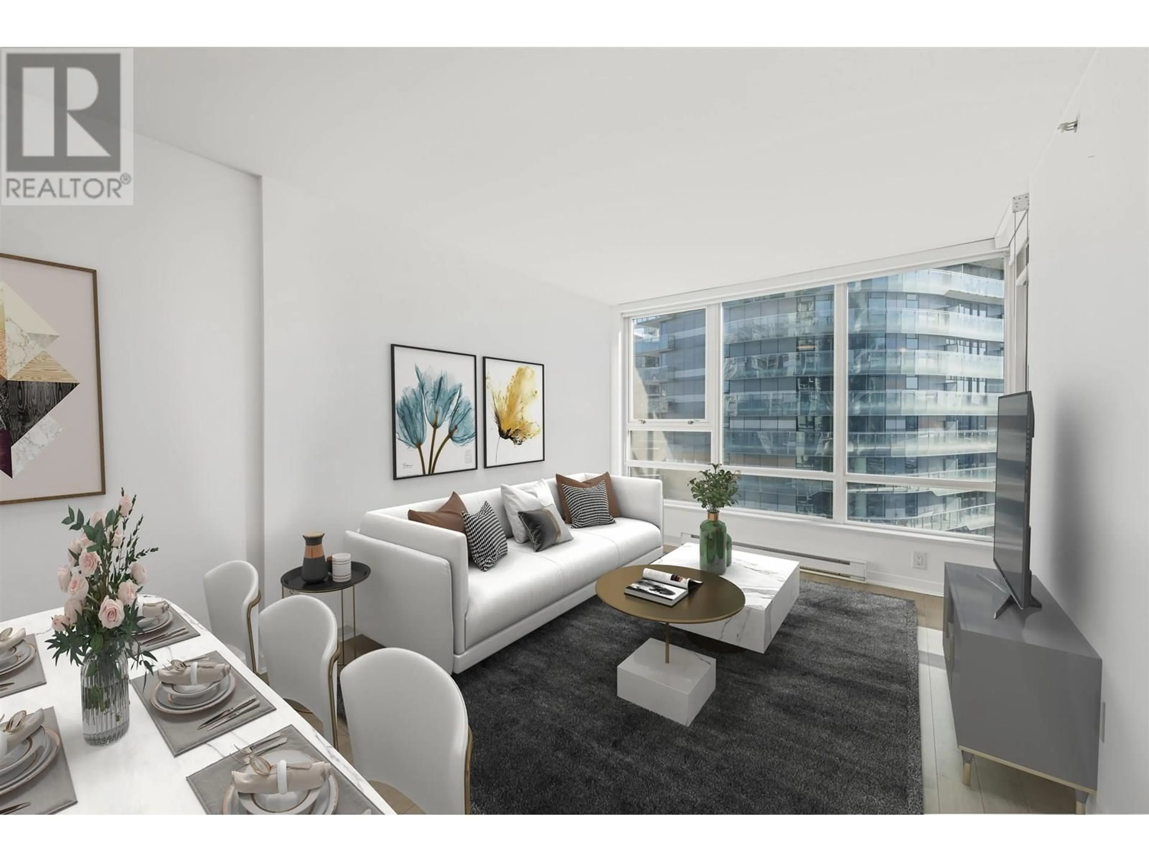 Living room with furniture, unknown for 1603 - 939 EXPO BOULEVARD, Vancouver British Columbia V6Z3G7
