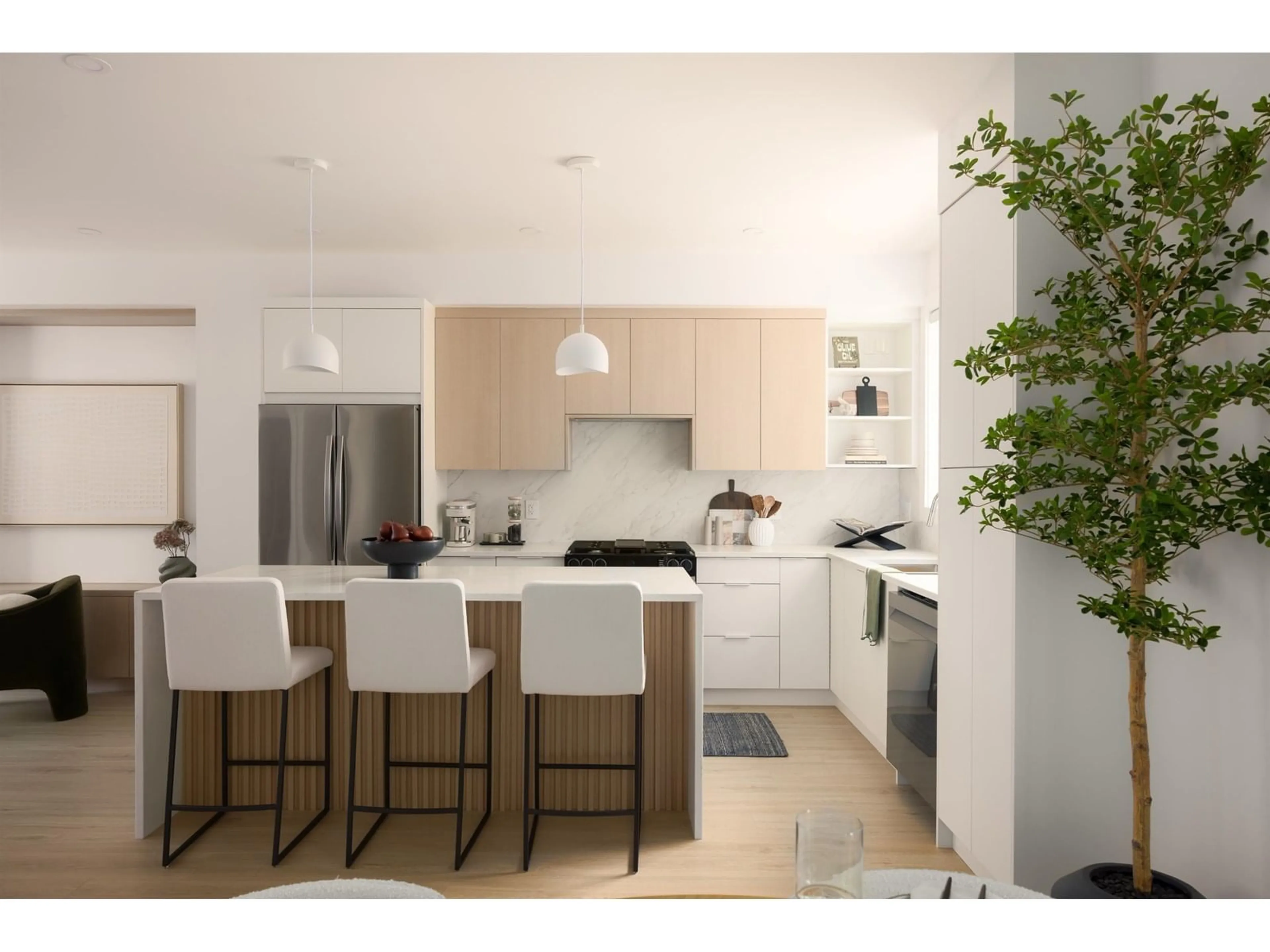 Contemporary kitchen, ceramic/tile floor for 7 - 6887 204A, Langley British Columbia V2Y1P8