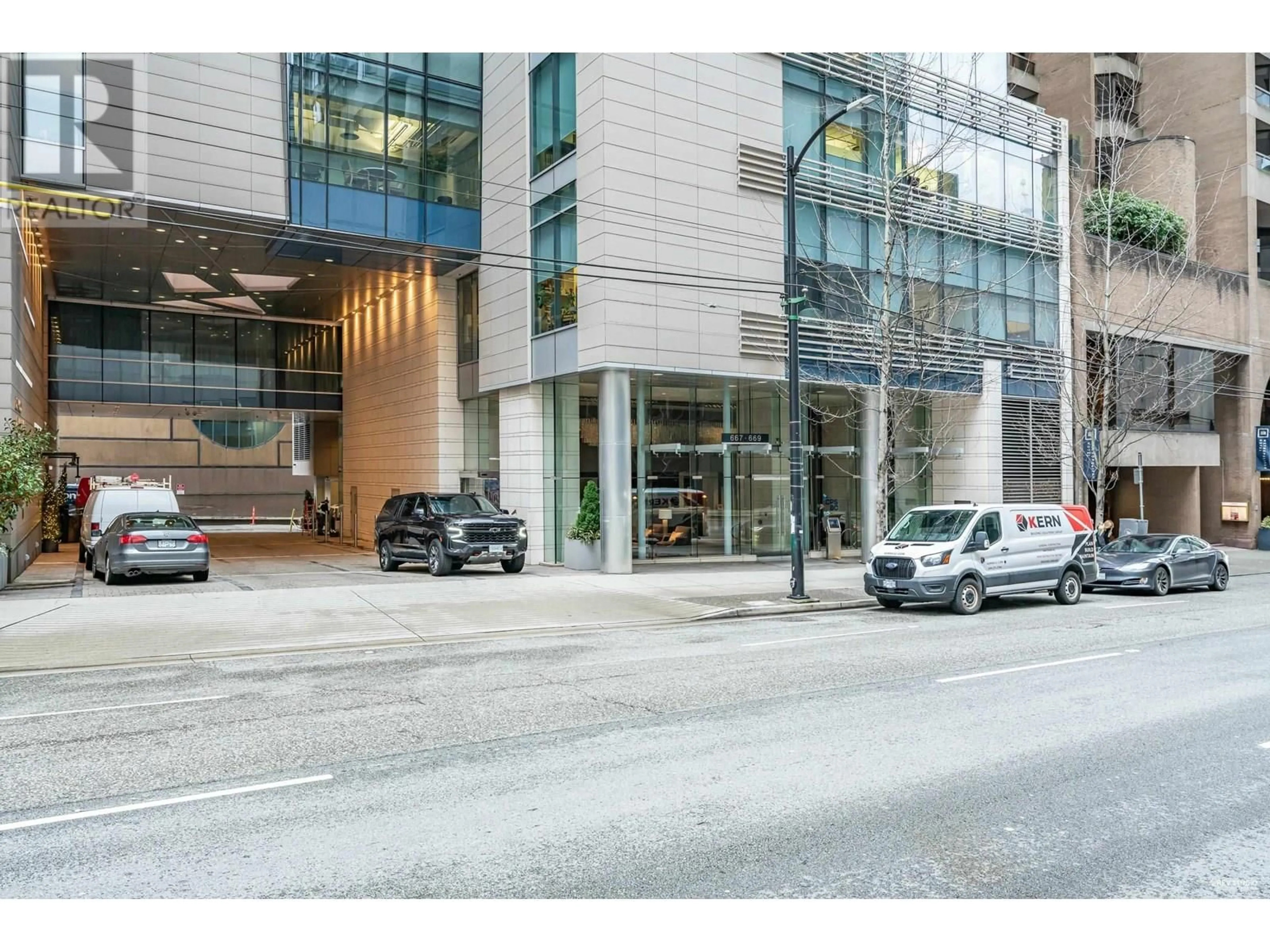 Indoor foyer for 3002 - 667 HOWE STREET, Vancouver British Columbia V6C0B5