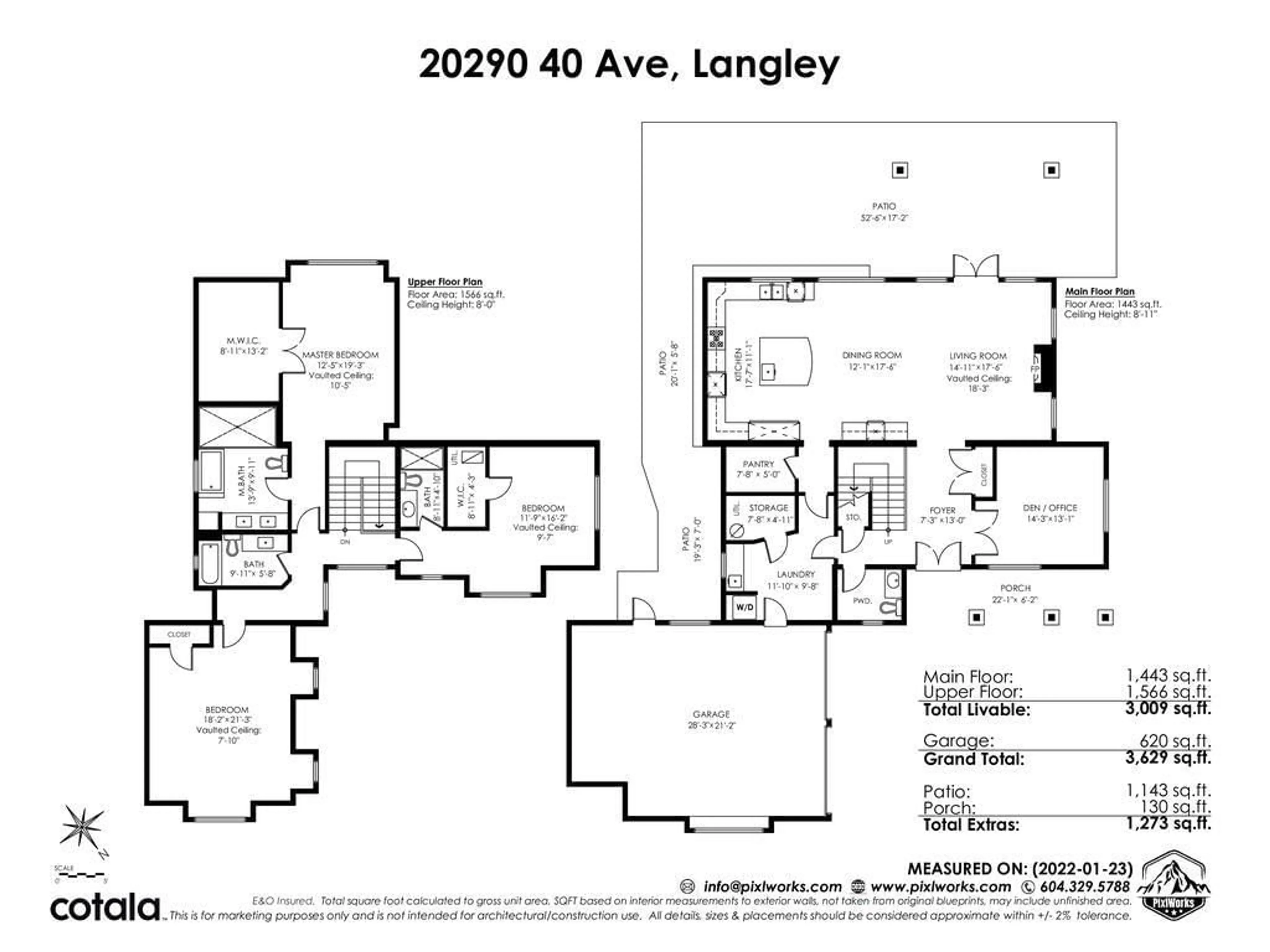 Floor plan for 20290 40, Langley British Columbia V3A2W9