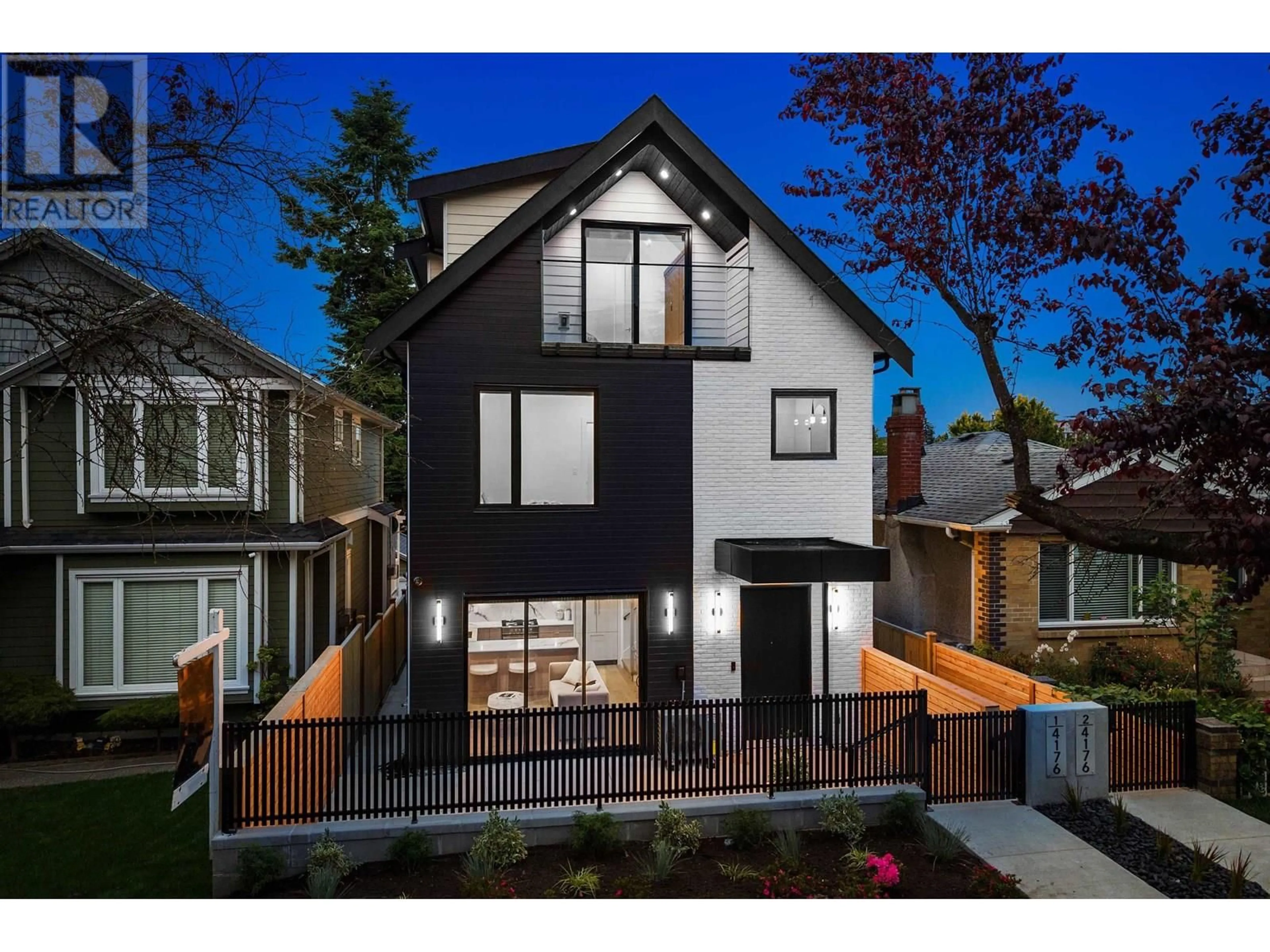 Home with brick exterior material, street for 2 - 4176 BALKAN STREET, Vancouver British Columbia V5V3Z2