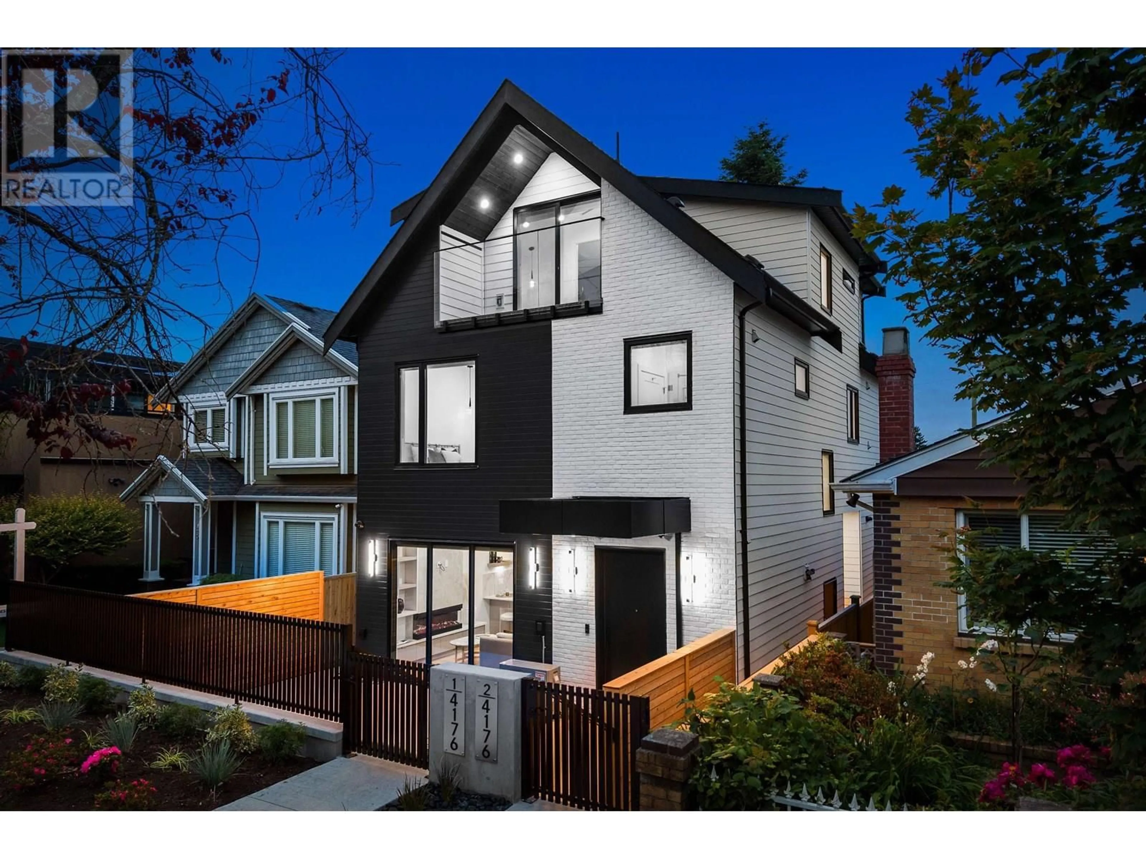 Home with brick exterior material, street for 2 - 4176 BALKAN STREET, Vancouver British Columbia V5V3Z2