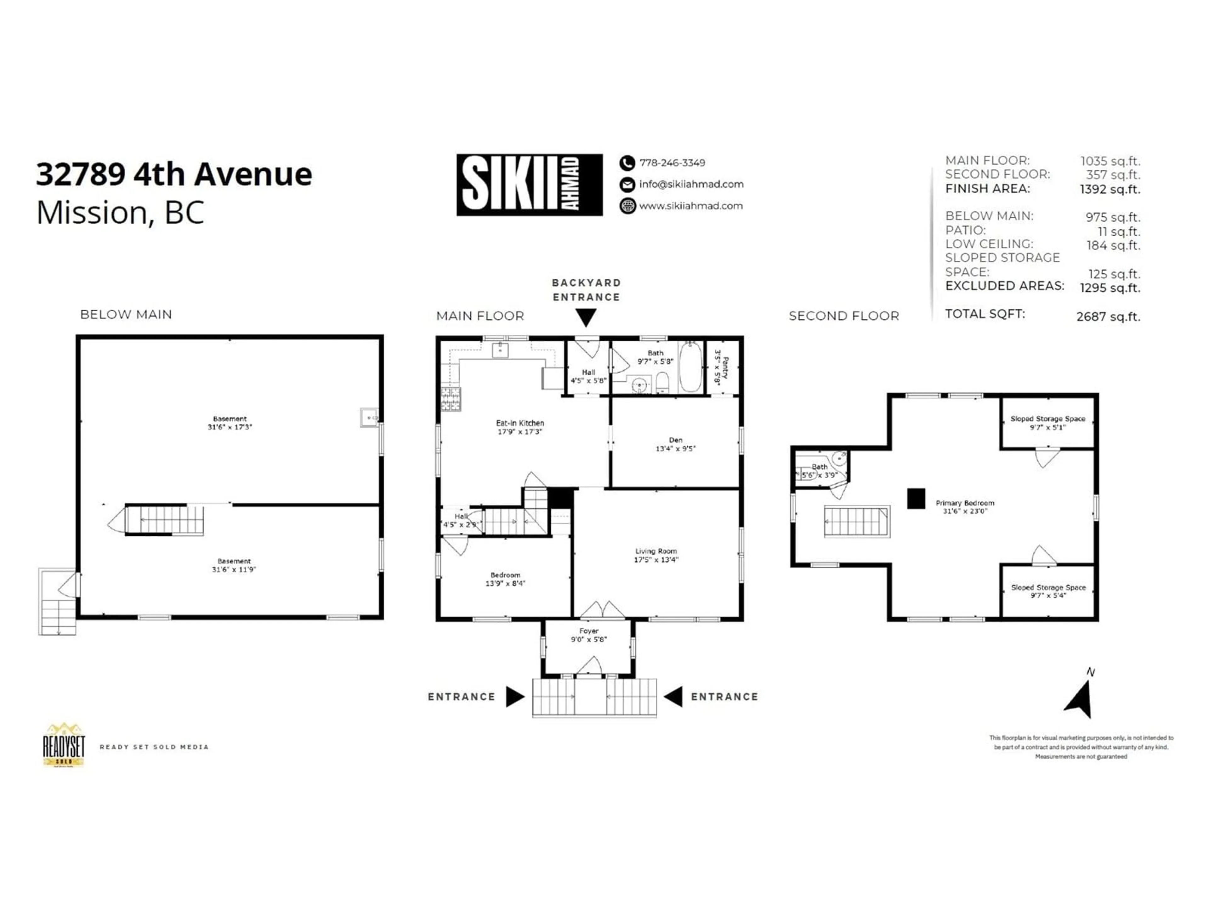 Floor plan for 32789 4, Mission British Columbia V2V1R5