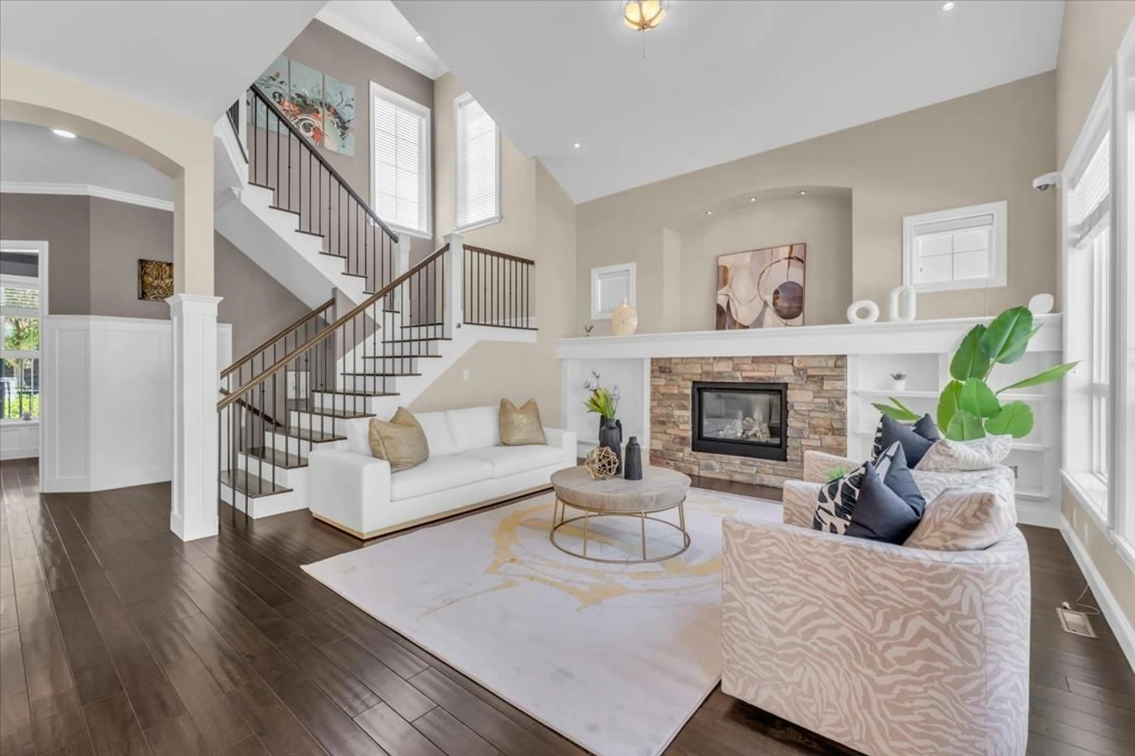 Living room with furniture, unknown for 16261 25, Surrey British Columbia V3Z6S1