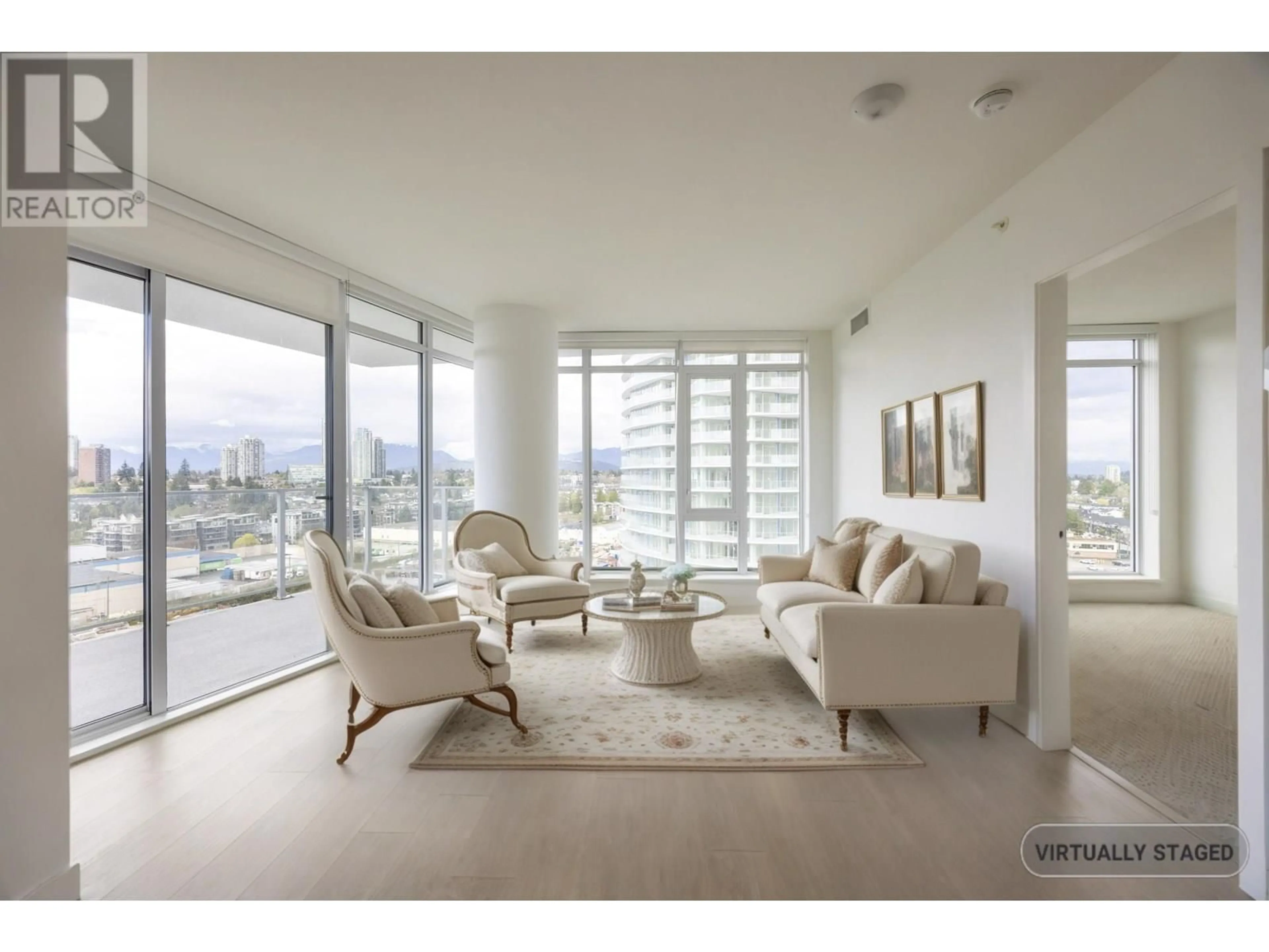 Living room with furniture, unknown for 1203 - 7683 PARK CRESCENT, Burnaby British Columbia V3N0J3