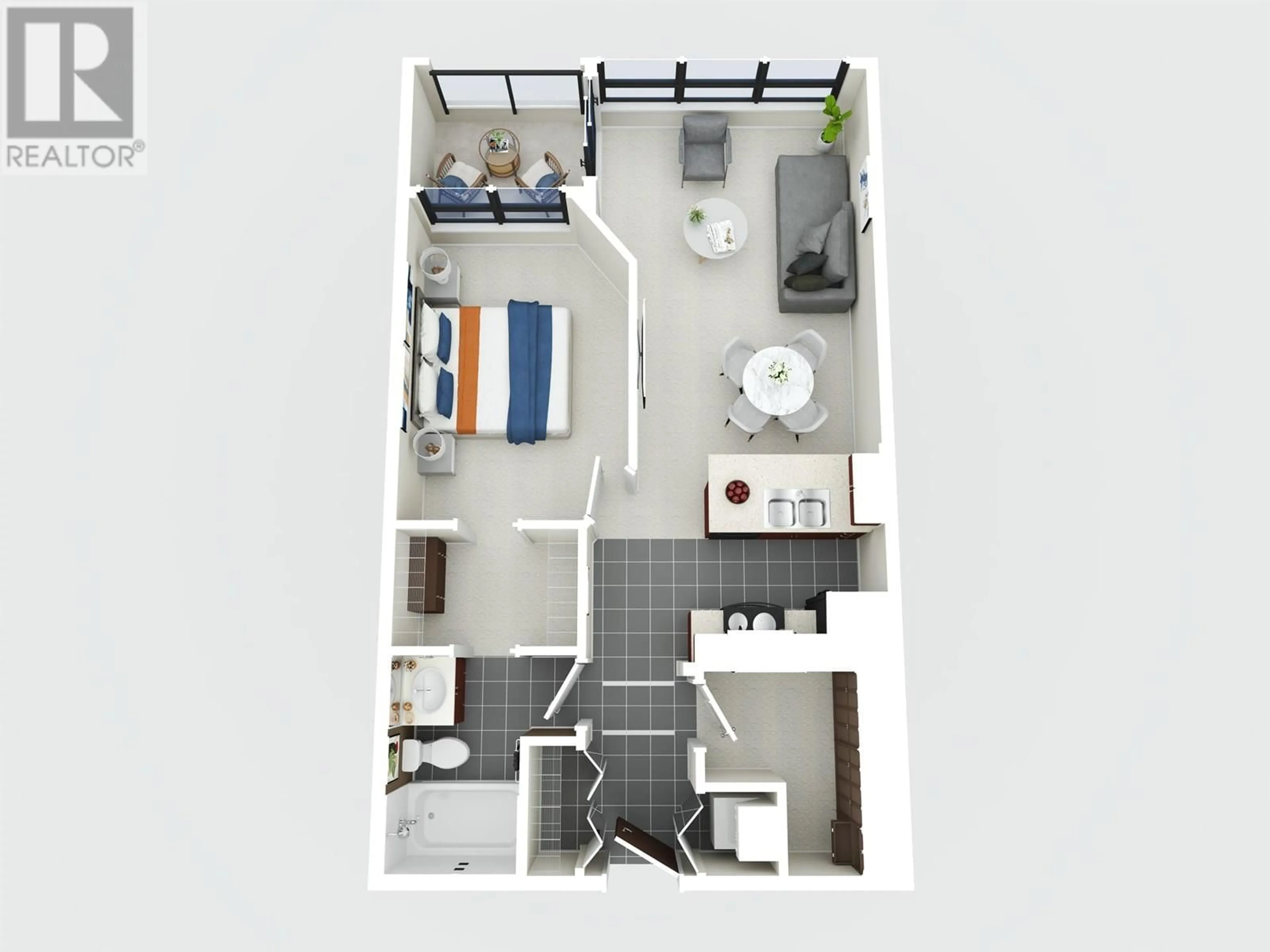 Floor plan for 1632 - 938 SMITHE STREET, Vancouver British Columbia V6Z3H8