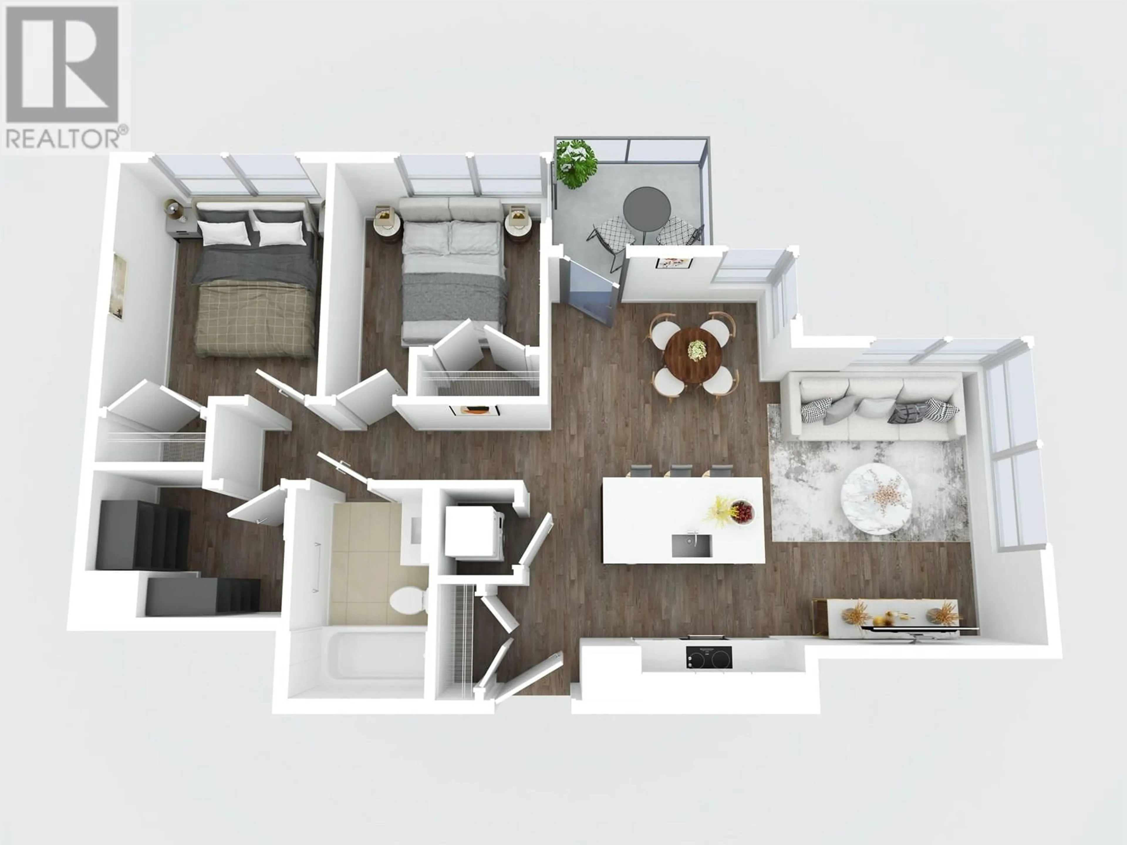 Floor plan for 2207 - 1308 HORNBY STREET, Vancouver British Columbia V6Z0C5