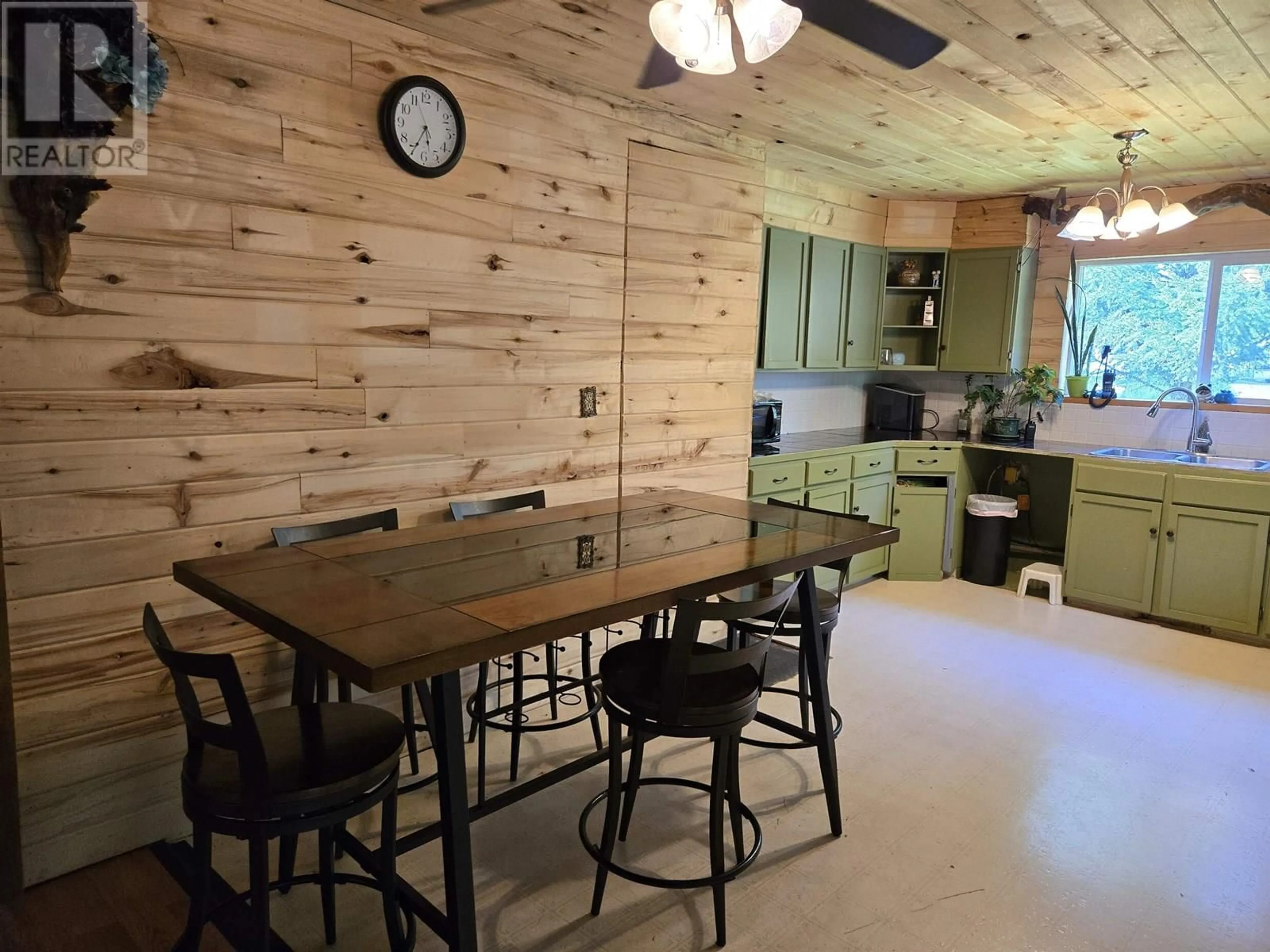 Open concept kitchen, wood/laminate floor for 32585 GRANT ROAD, Prince George British Columbia V2N5Z7