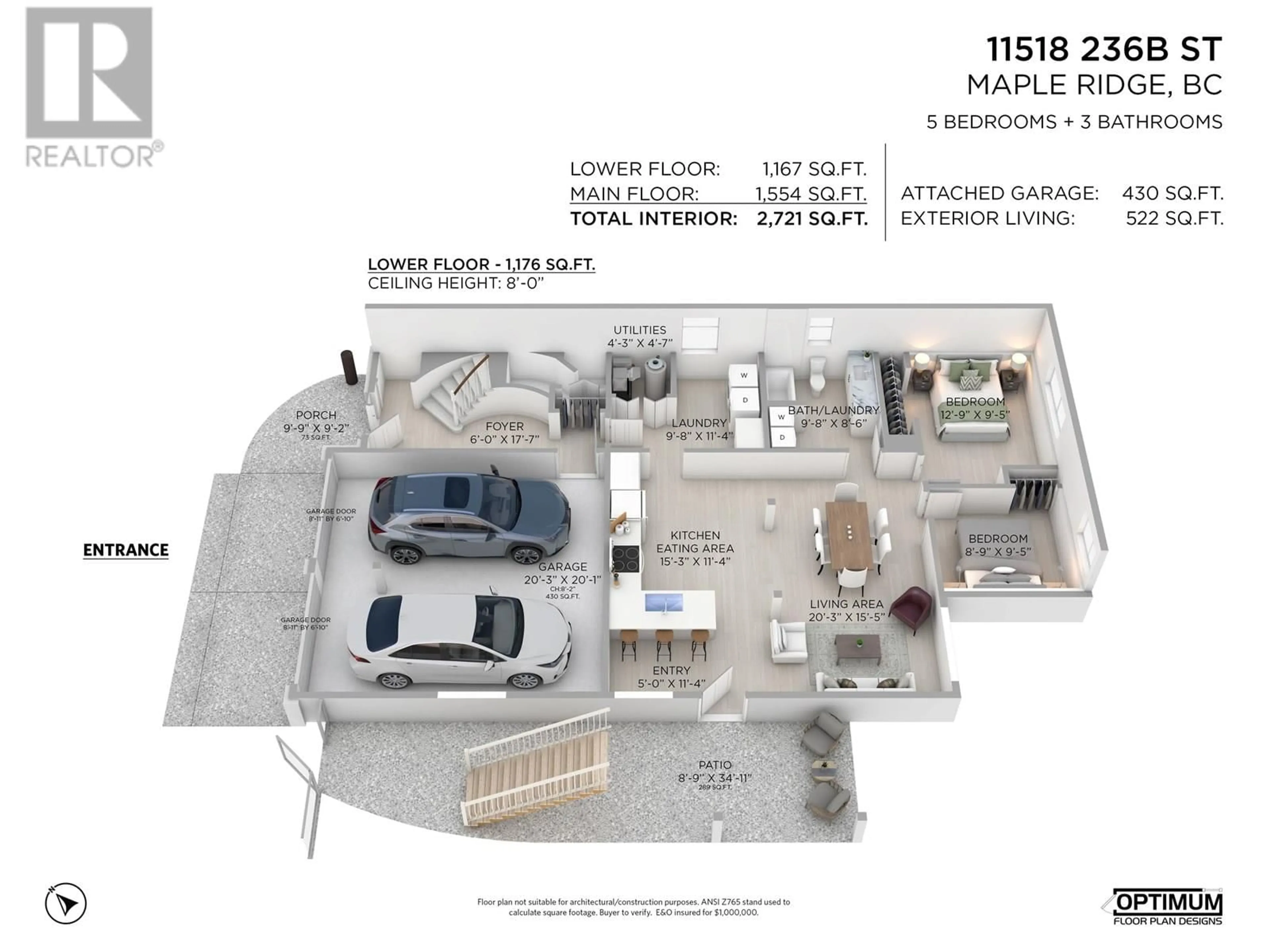 Floor plan for 11518 236B STREET, Maple Ridge British Columbia V4R2C5