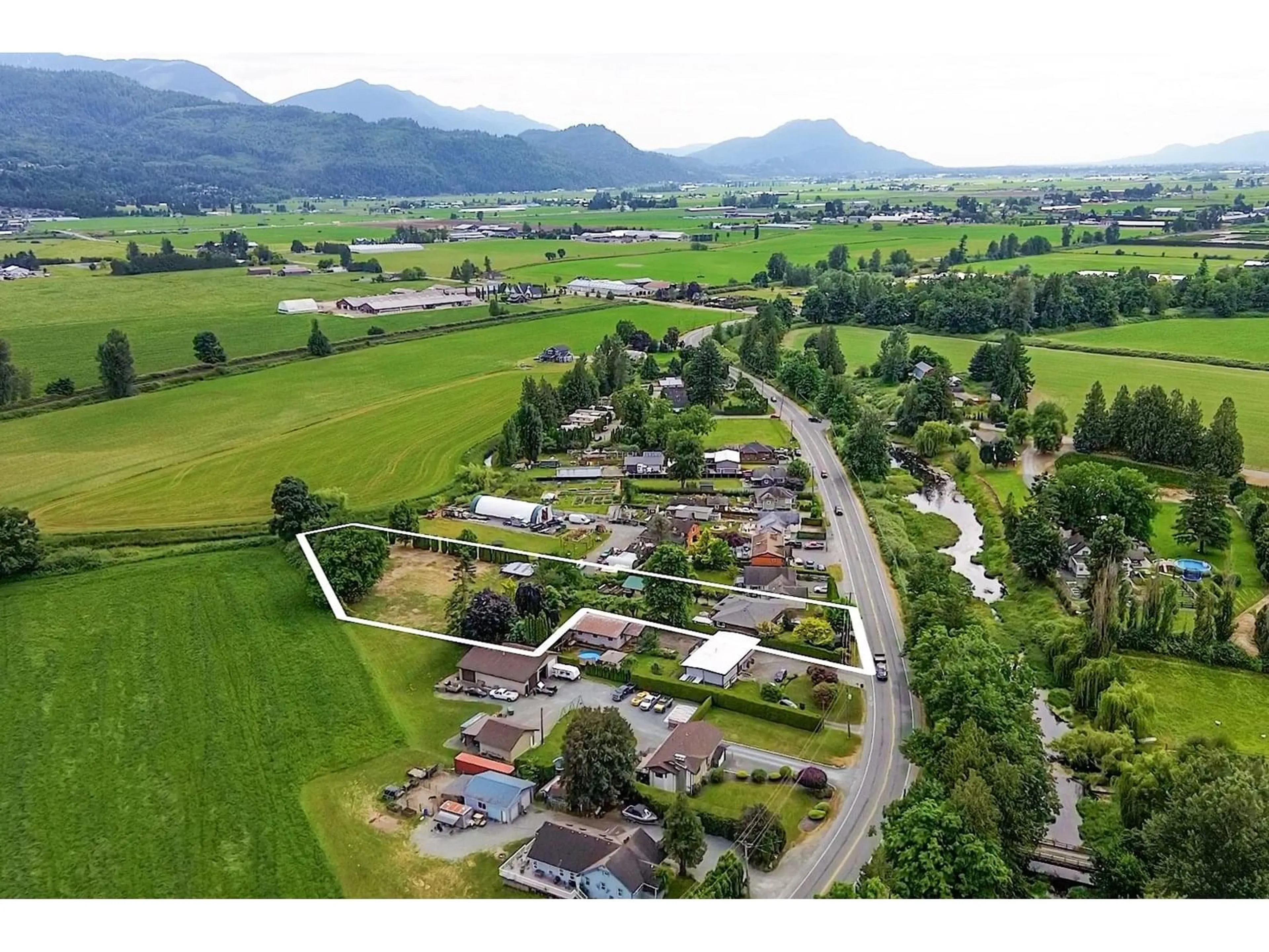 A pic from outside/outdoor area/front of a property/back of a property/a pic from drone, mountain view for 50590 YALE ROAD, Rosedale British Columbia V0X1X2