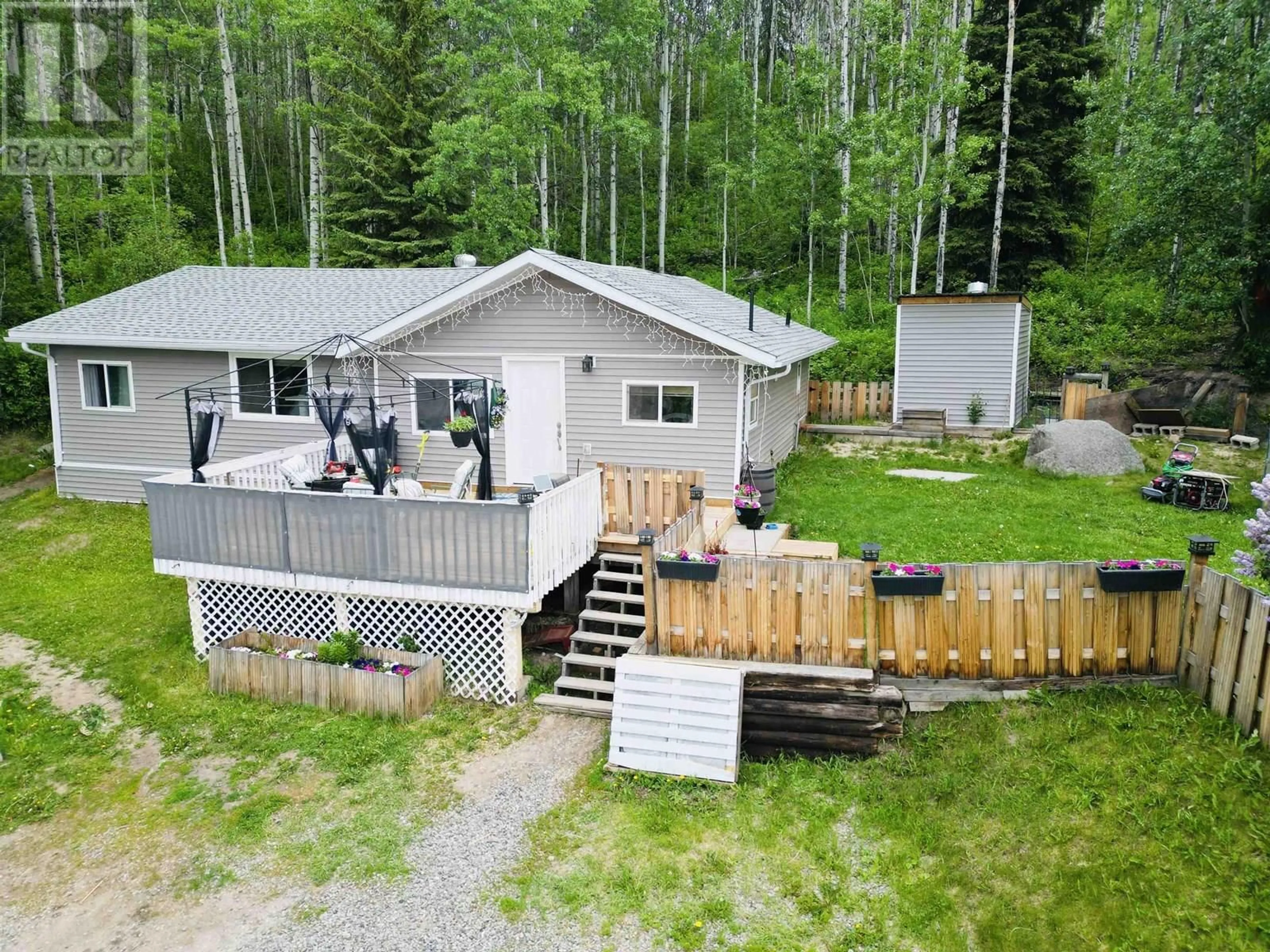 A pic from outside/outdoor area/front of a property/back of a property/a pic from drone, unknown for 2100 NASH ROAD, Burns Lake British Columbia V0J1E1