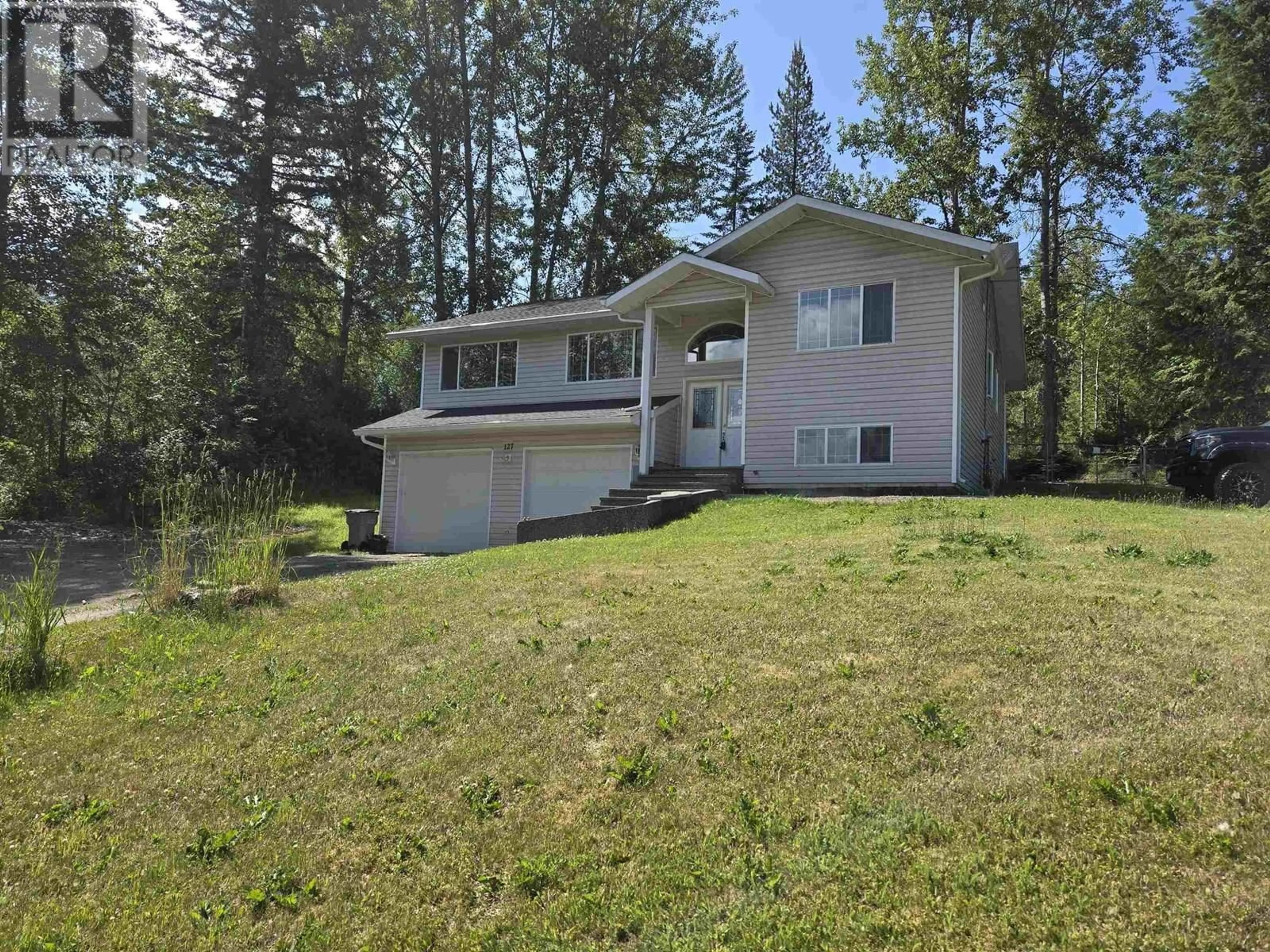 A pic from outside/outdoor area/front of a property/back of a property/a pic from drone, unknown for 127 GEMINI STREET, Quesnel British Columbia V2J5X8