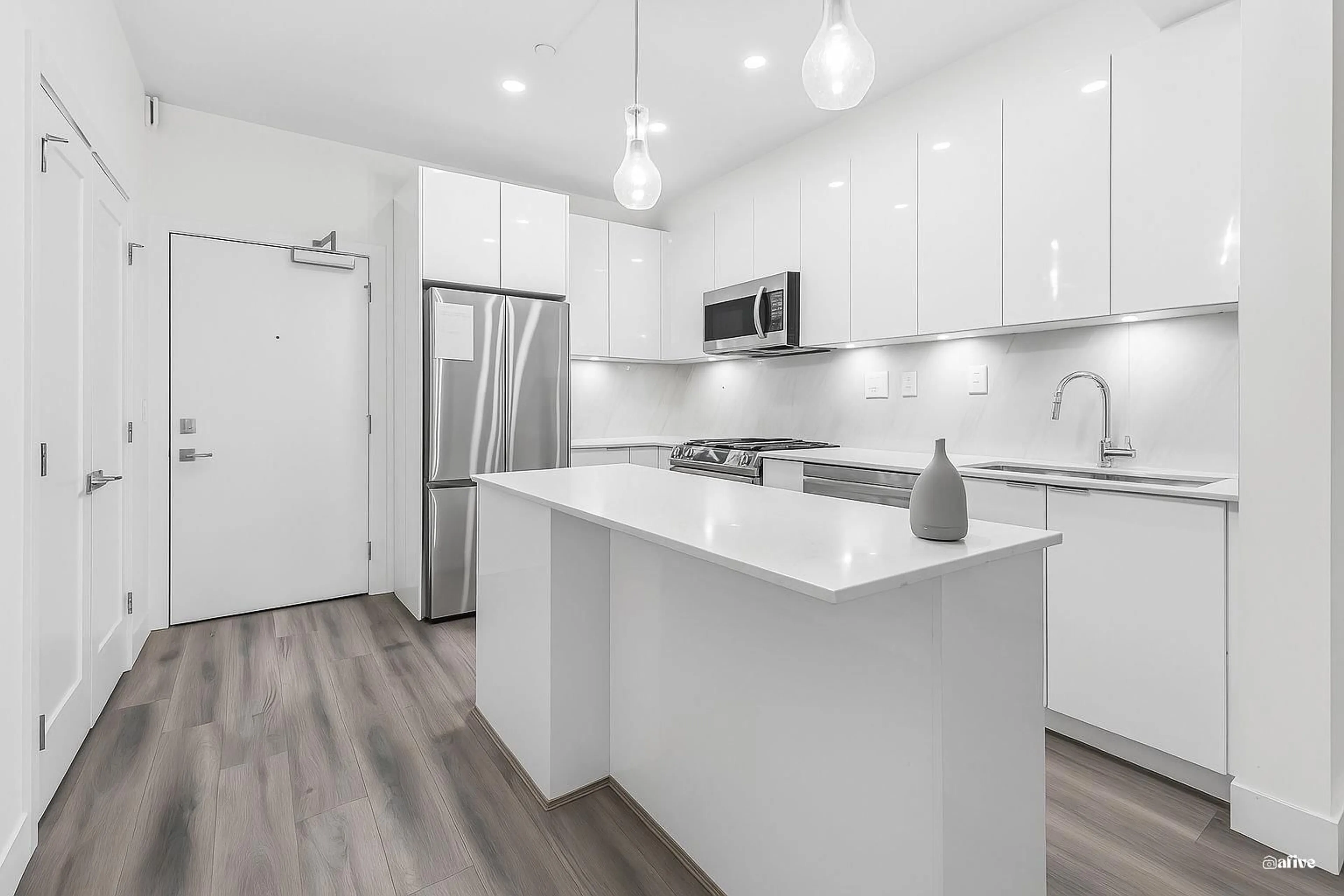 Open concept kitchen, unknown for A306 - 8447 202, Langley British Columbia V2Y2B7