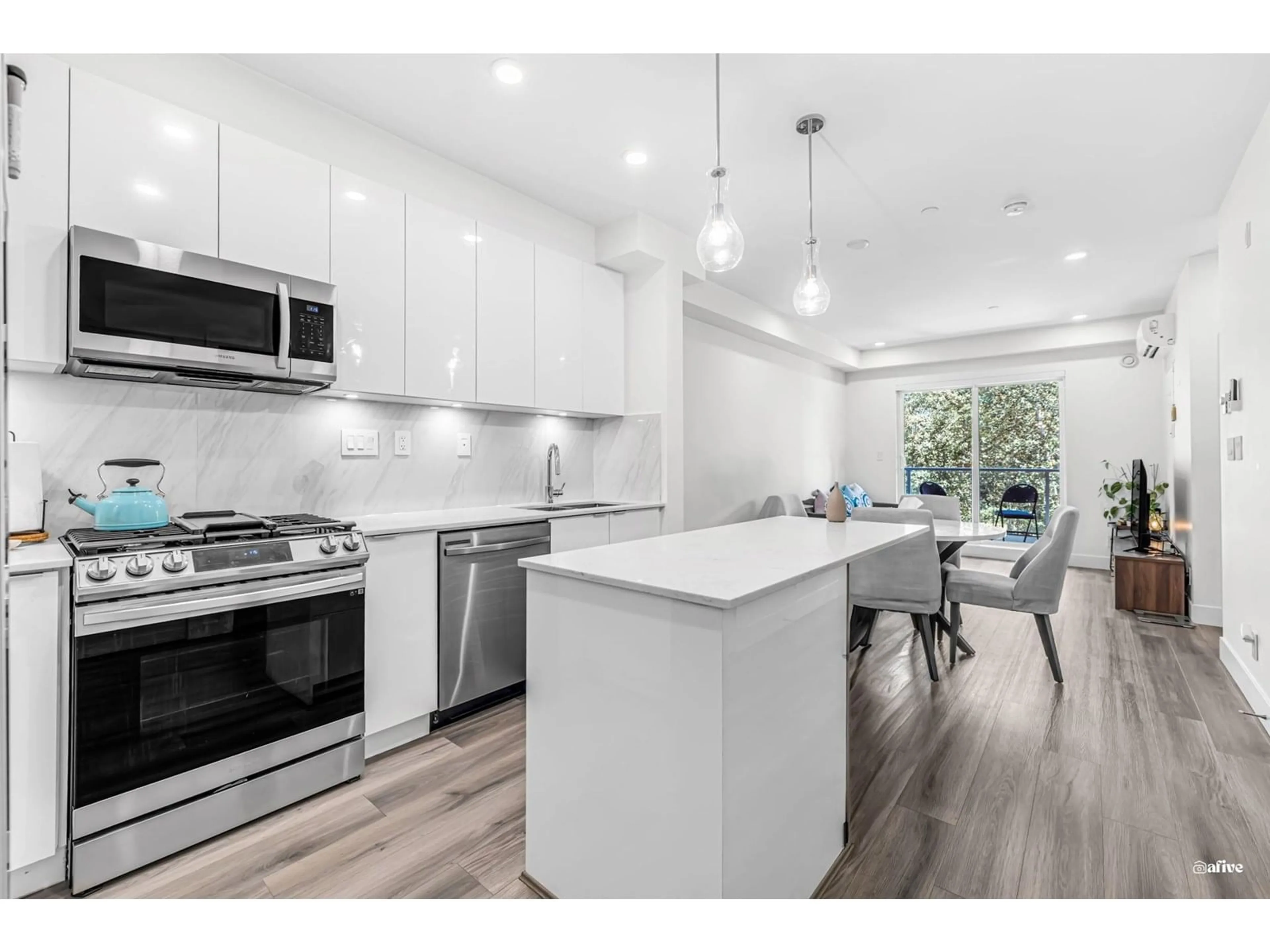 Open concept kitchen, unknown for A306 - 8447 202, Langley British Columbia V2Y2B7