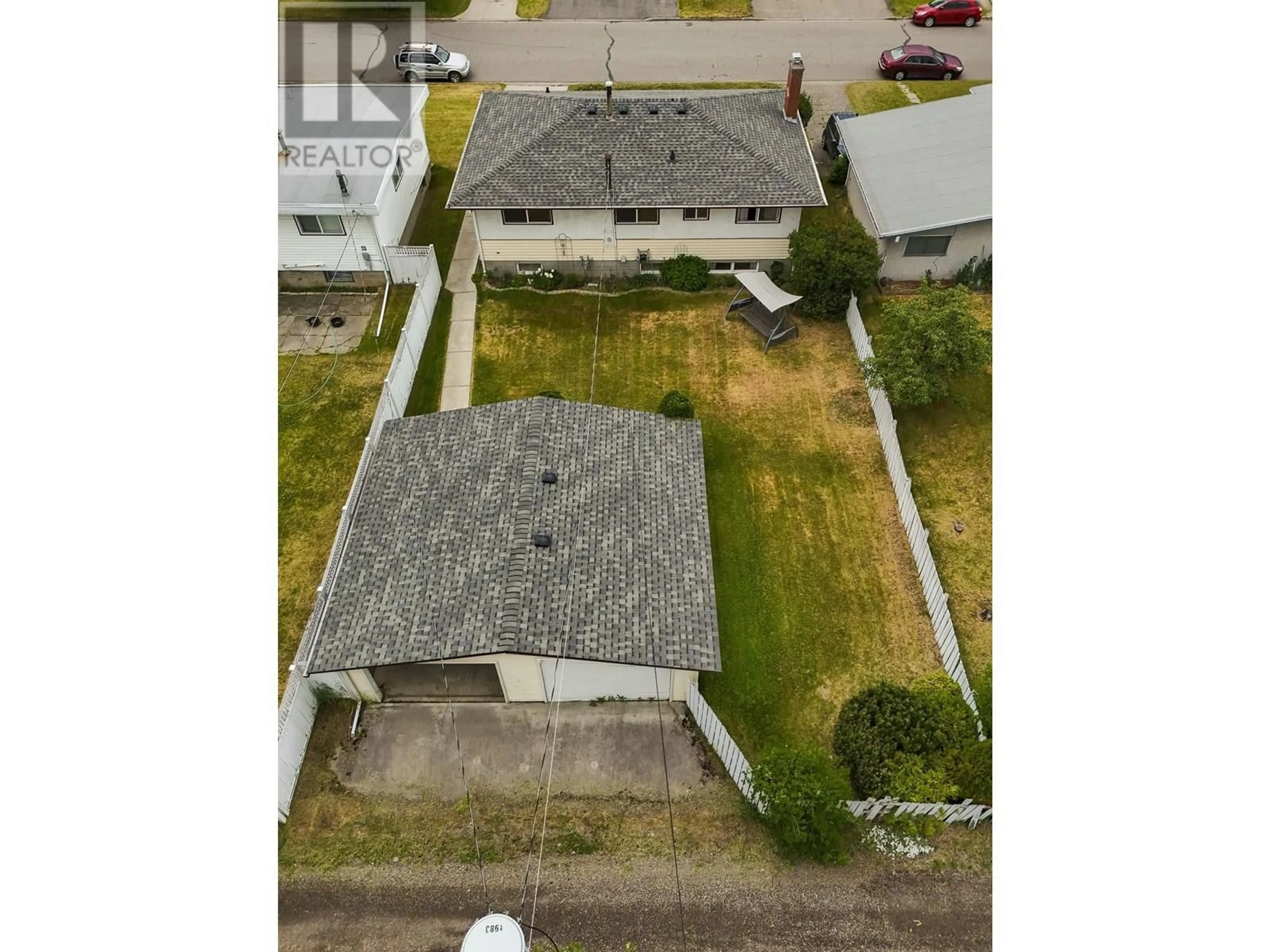 A pic from outside/outdoor area/front of a property/back of a property/a pic from drone, street for 374 NICHOLSON STREET, Prince George British Columbia V2M3L9