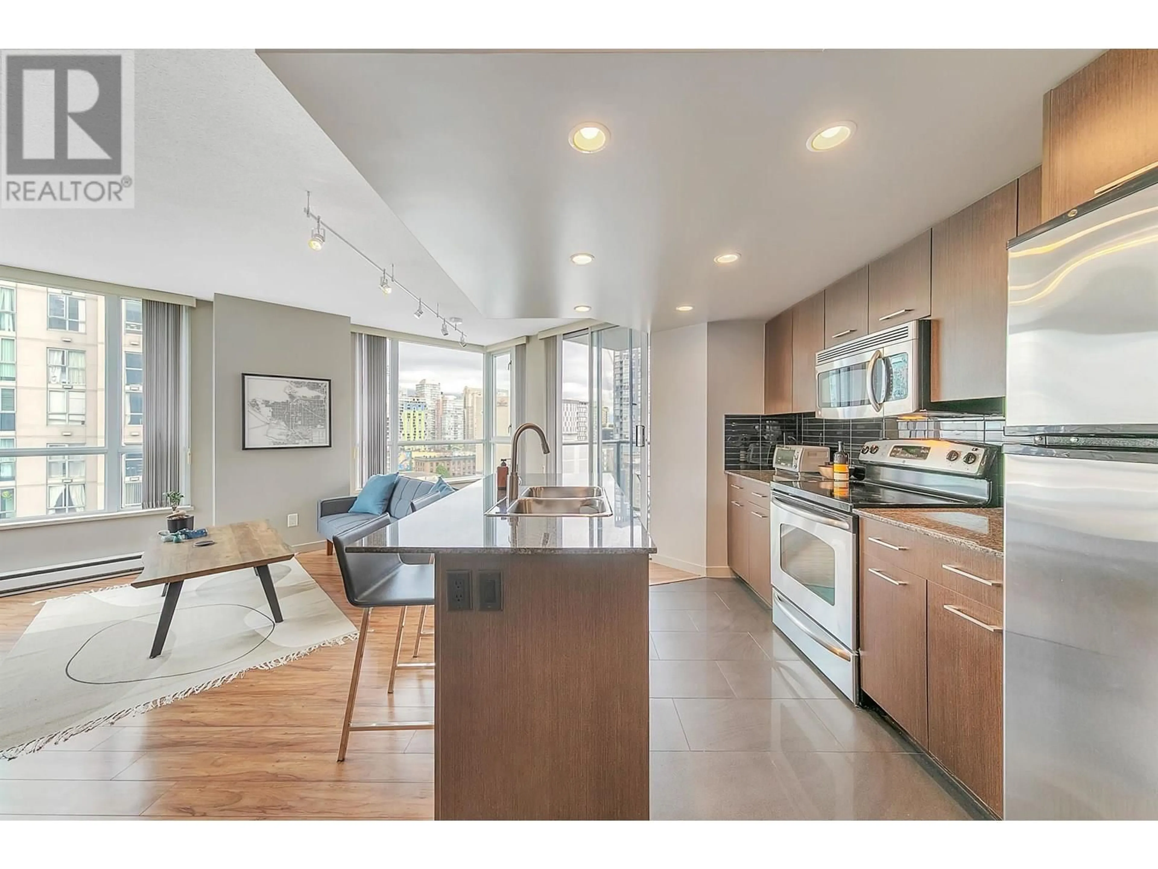 Open concept kitchen, unknown for 1102 - 1212 HOWE STREET, Vancouver British Columbia V6Z2M9