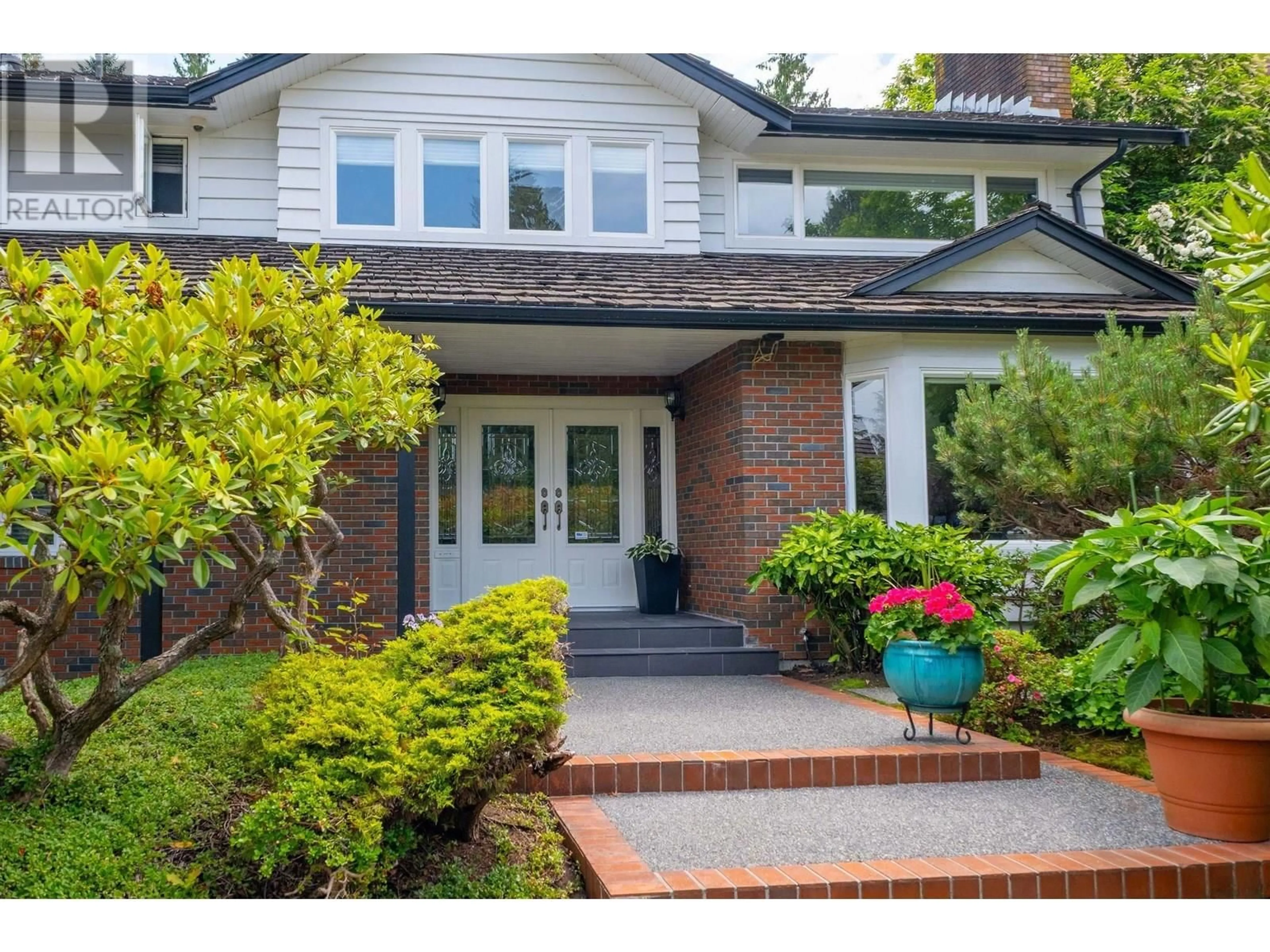 Home with brick exterior material, street for 6350 BUCKINGHAM DRIVE, Burnaby British Columbia V5E2A7