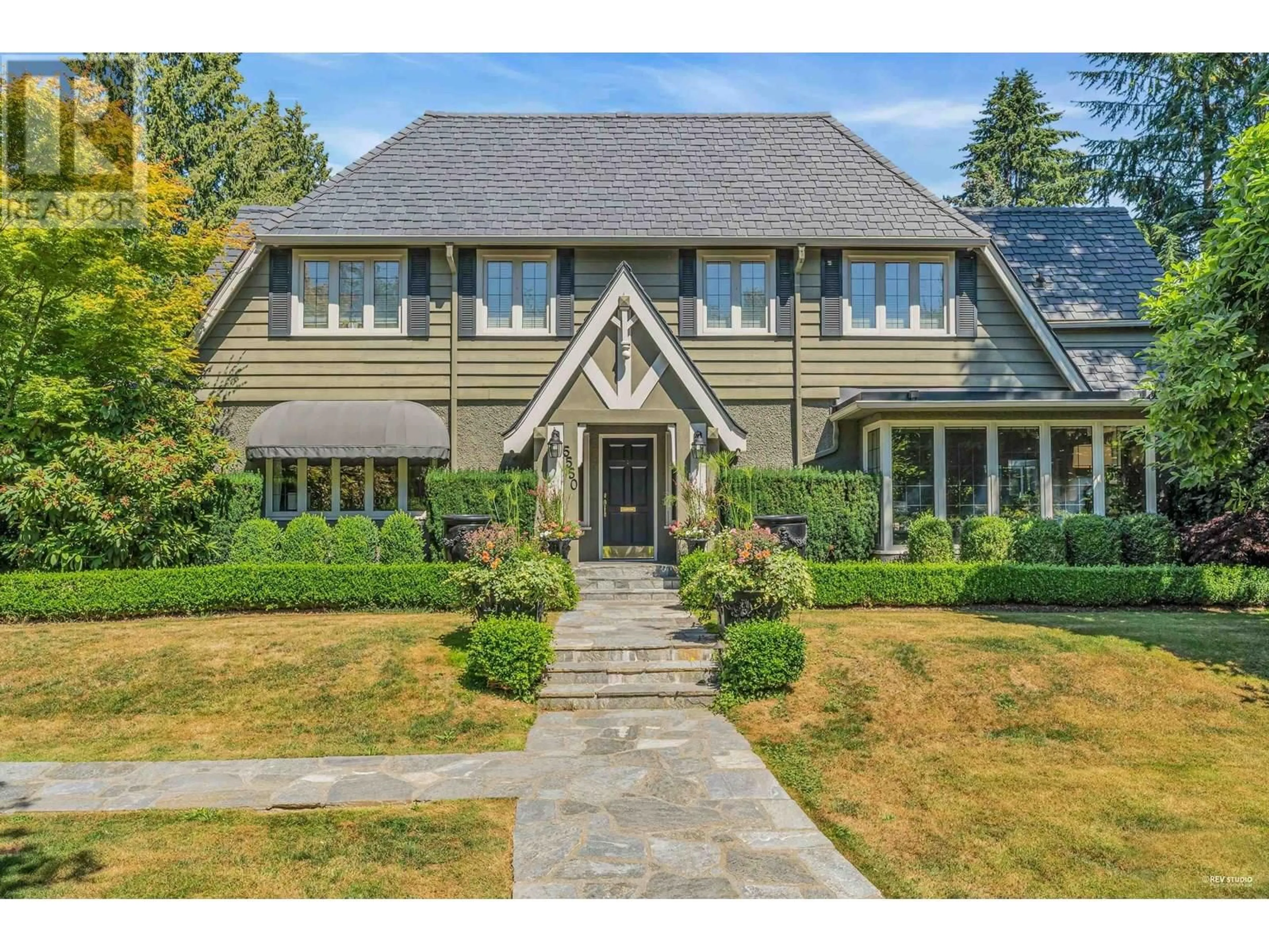 Home with brick exterior material, street for 5550 SOMERSET CRESCENT, Vancouver British Columbia V6M1S6