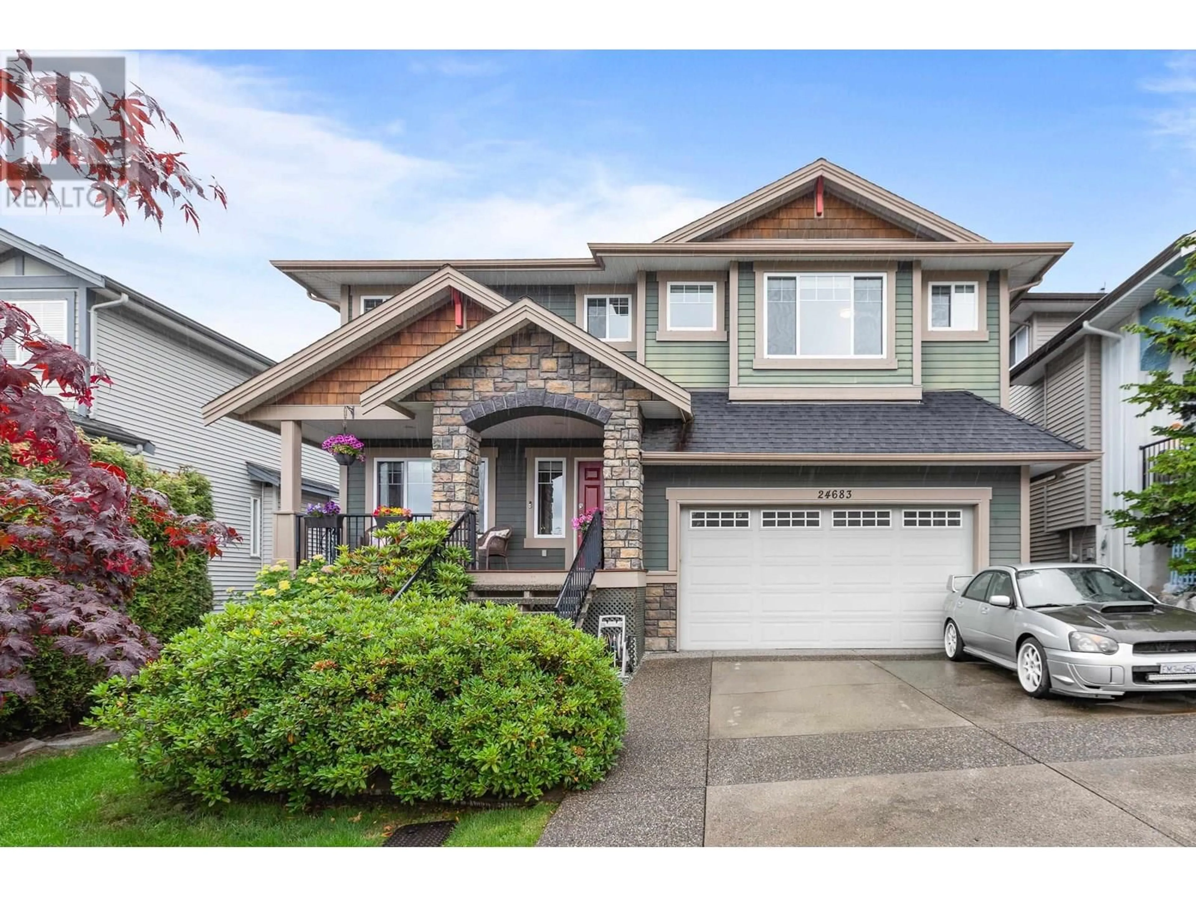 Home with vinyl exterior material, street for 24683 103A AVENUE, Maple Ridge British Columbia V2W0B1