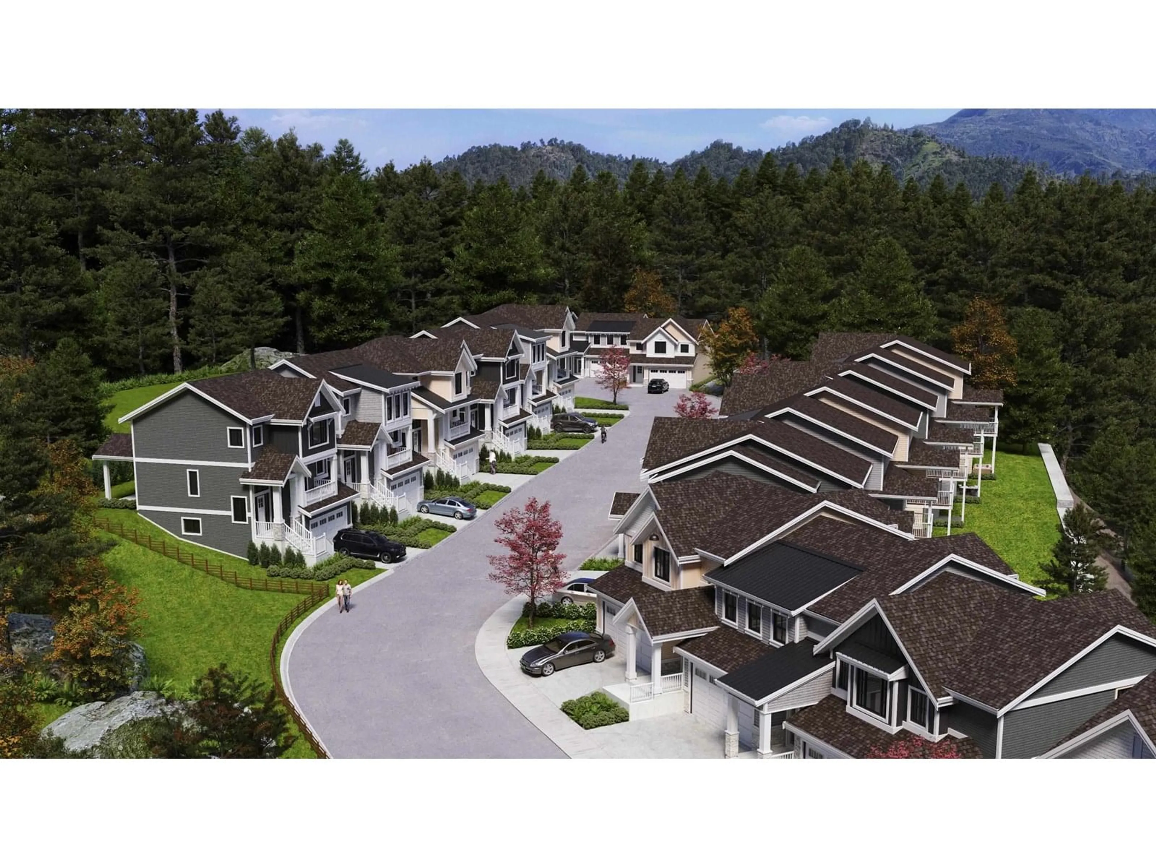 A pic from outside/outdoor area/front of a property/back of a property/a pic from drone, mountain view for 8 - 35247 STRAITON, Abbotsford British Columbia V2S7Z1