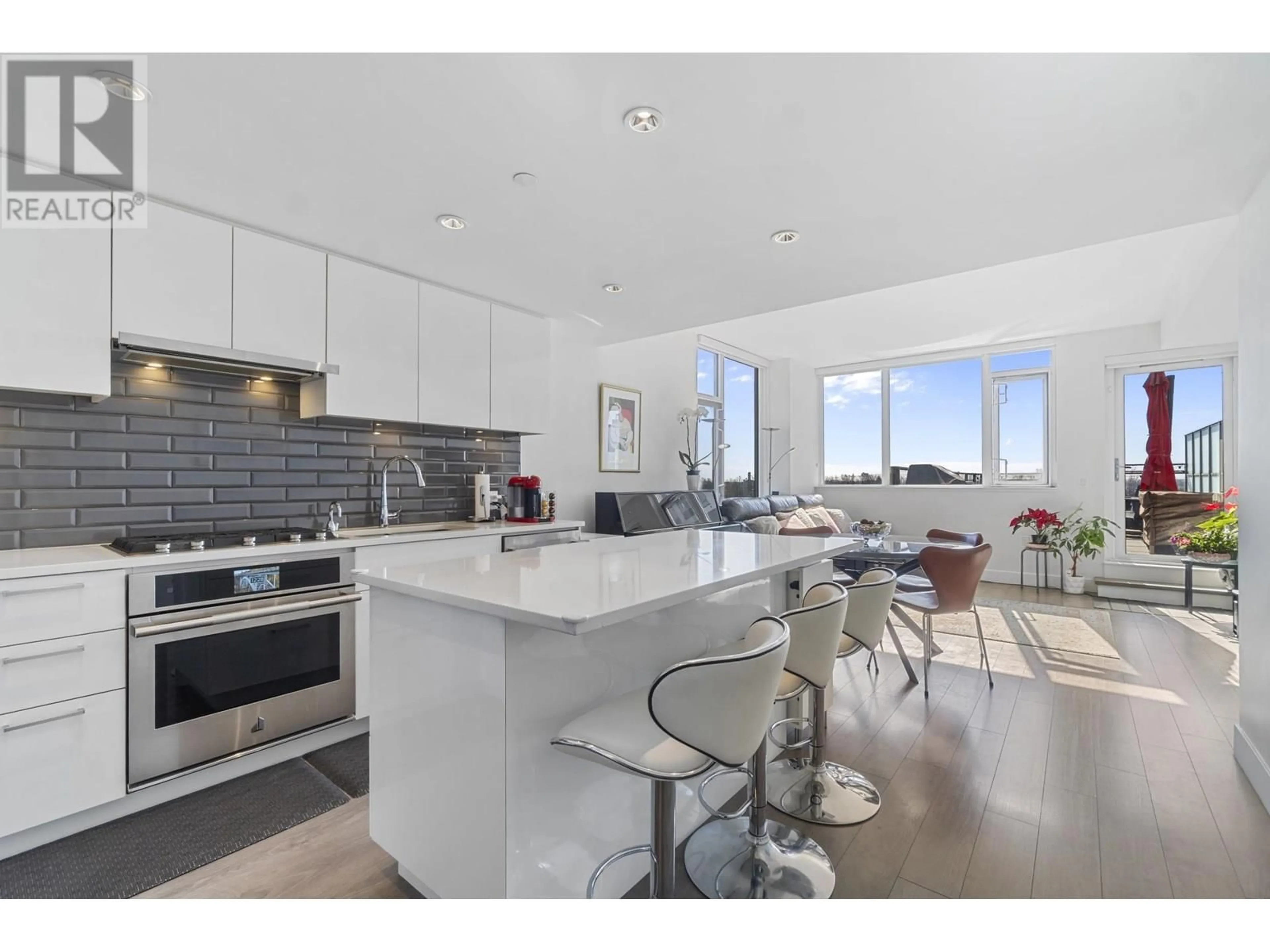 Open concept kitchen, unknown for 702 - 3451 SAWMILL CRESCENT, Vancouver British Columbia V5S0H3