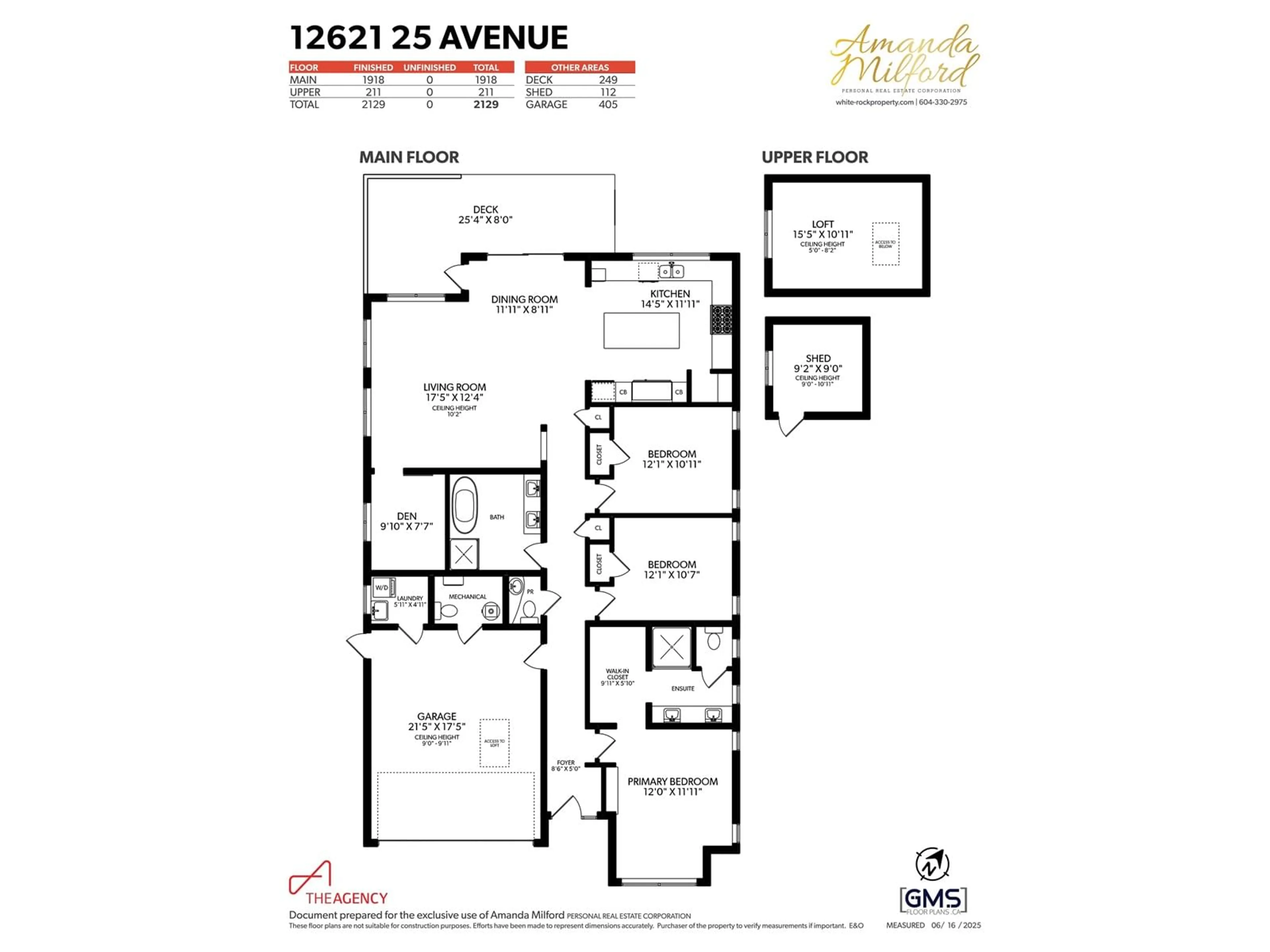 Floor plan for 12621 25, Surrey British Columbia V4A2K5