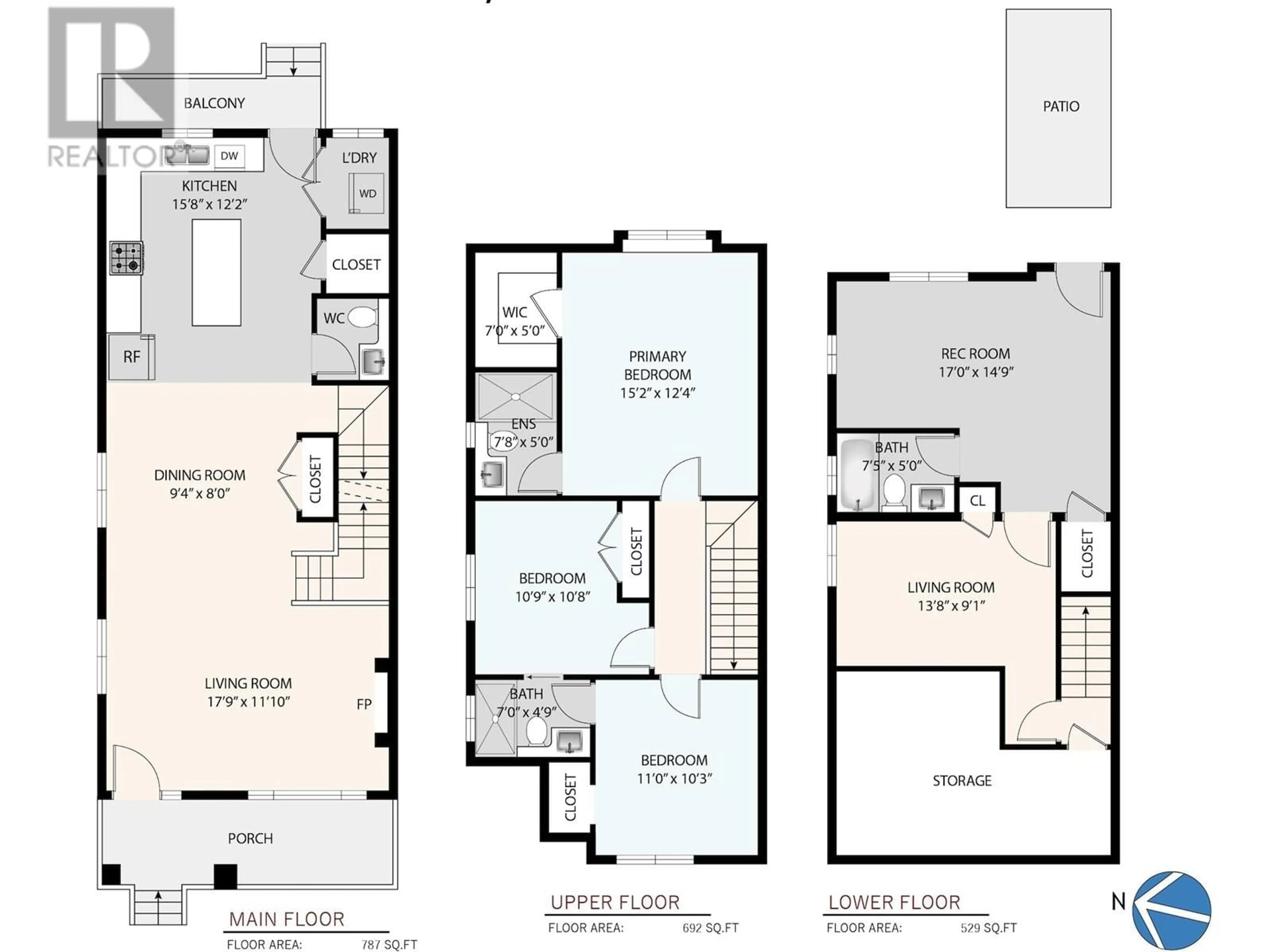 Floor plan for 5606 RHODES STREET, Vancouver British Columbia V5R3N9