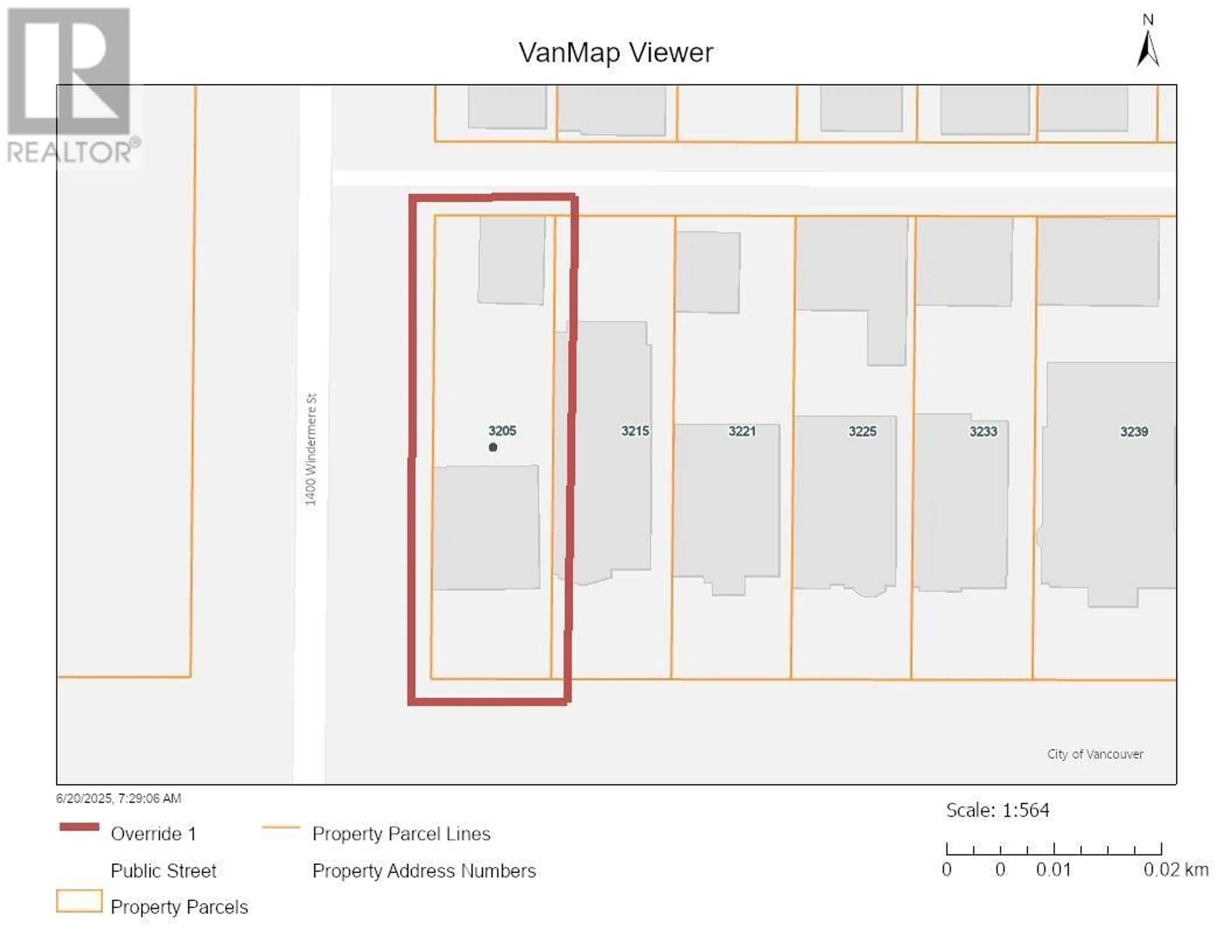 Floor plan for 3205 GRANT STREET, Vancouver British Columbia V5K3J1