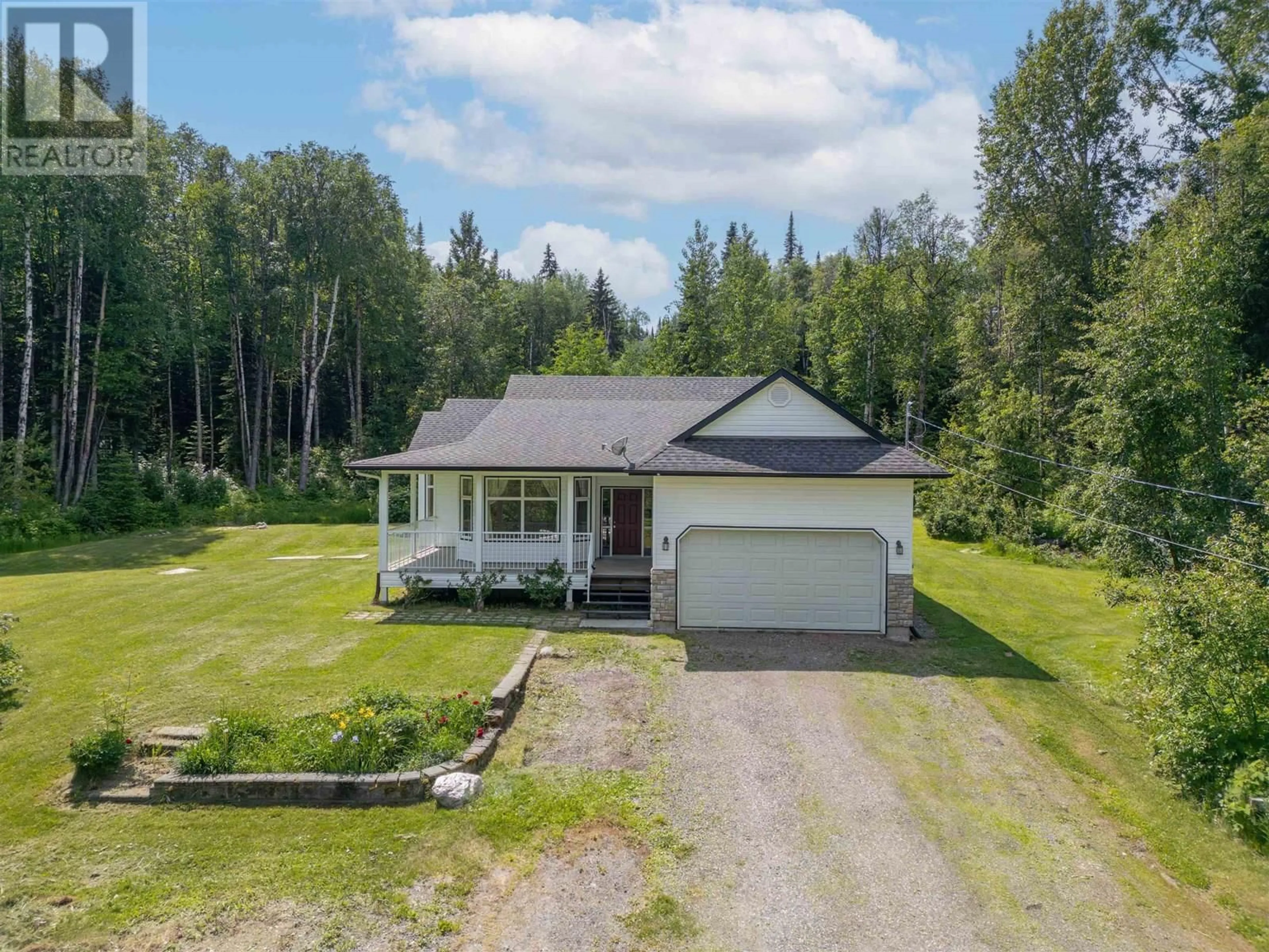 A pic from outside/outdoor area/front of a property/back of a property/a pic from drone, unknown for 6219 FRANCA ROAD, Prince George British Columbia V2K5H5