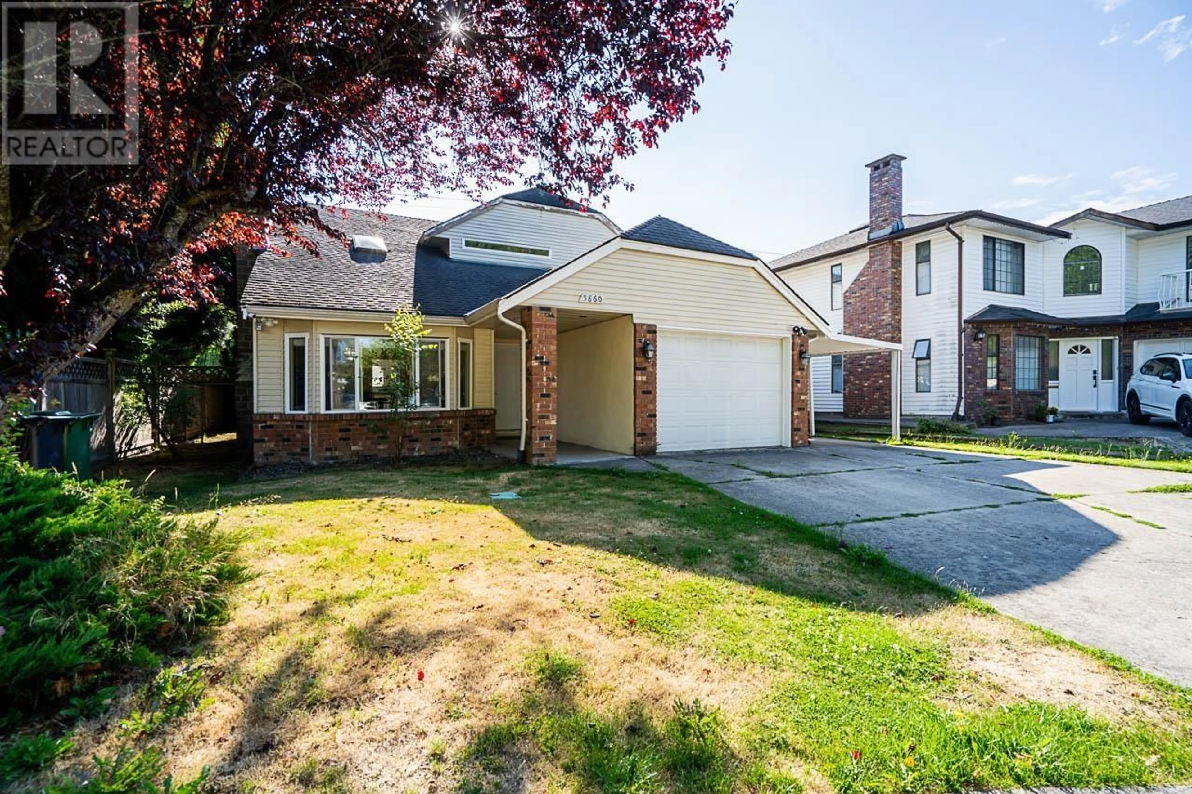 Home with vinyl exterior material, street for 5860 KOZIER PLACE, Richmond British Columbia V7E5G1