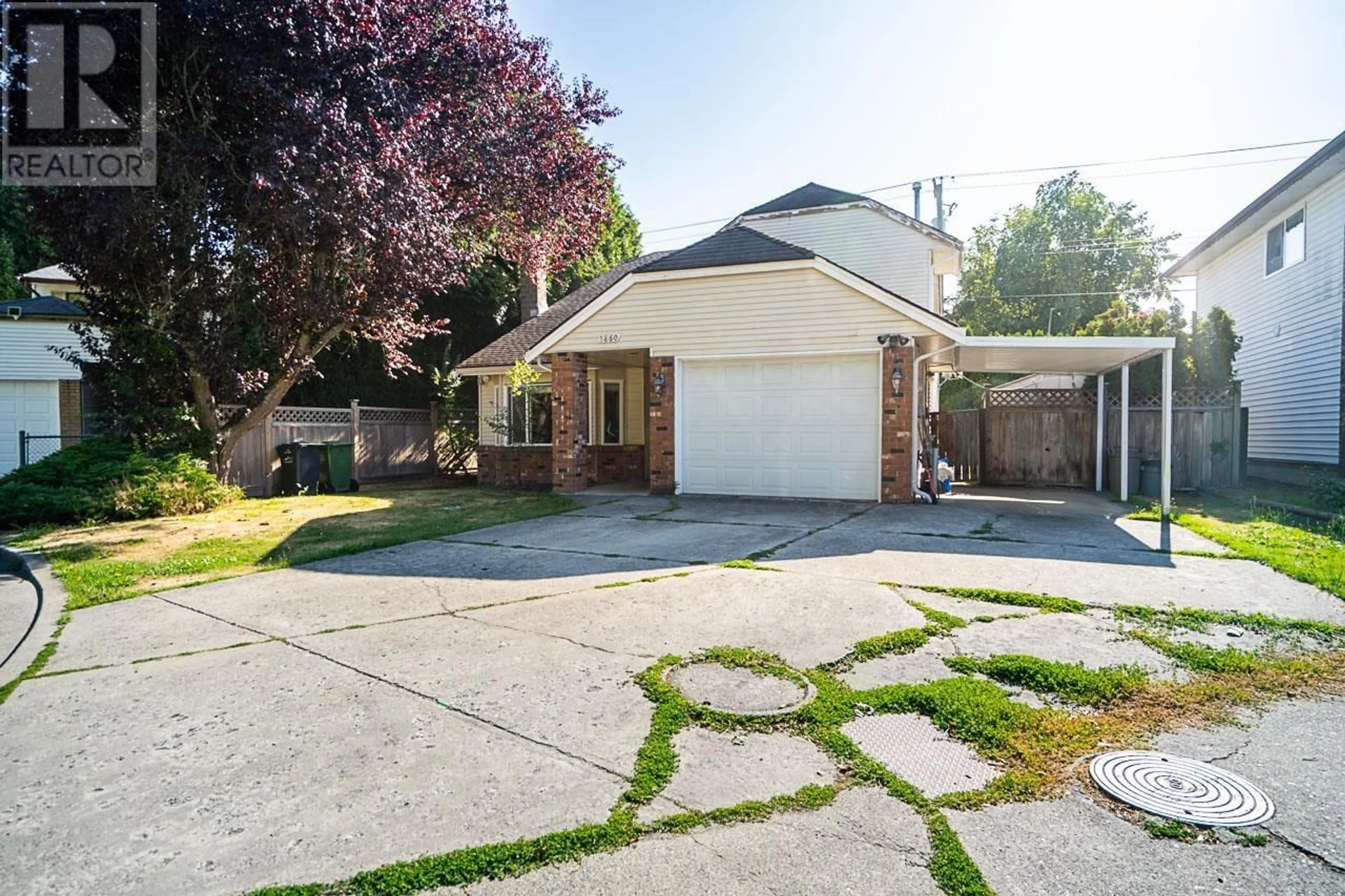 A pic from outside/outdoor area/front of a property/back of a property/a pic from drone, street for 5860 KOZIER PLACE, Richmond British Columbia V7E5G1
