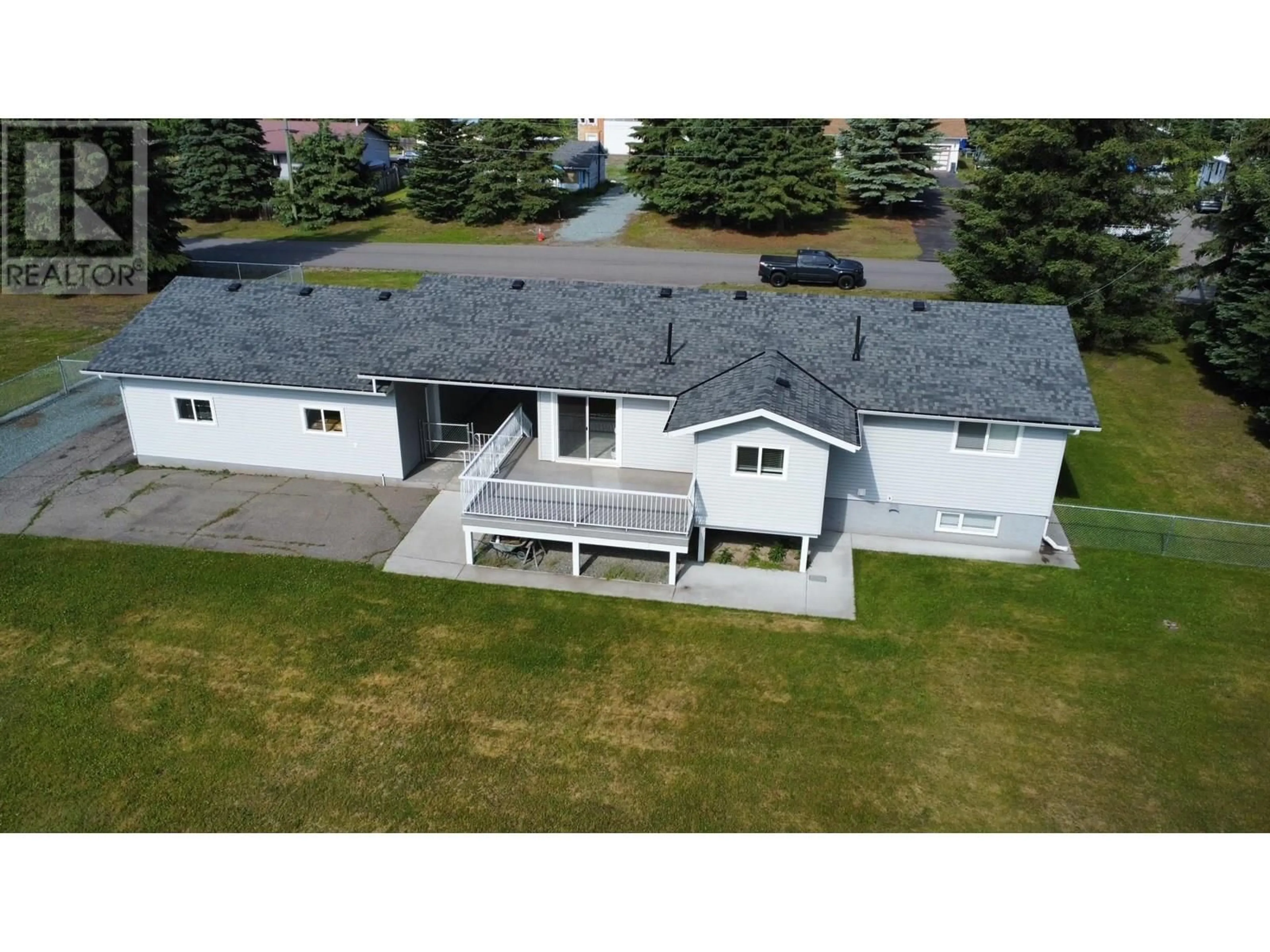 A pic from outside/outdoor area/front of a property/back of a property/a pic from drone, unknown for 7752 SABYAM ROAD, Prince George British Columbia V2K2K3