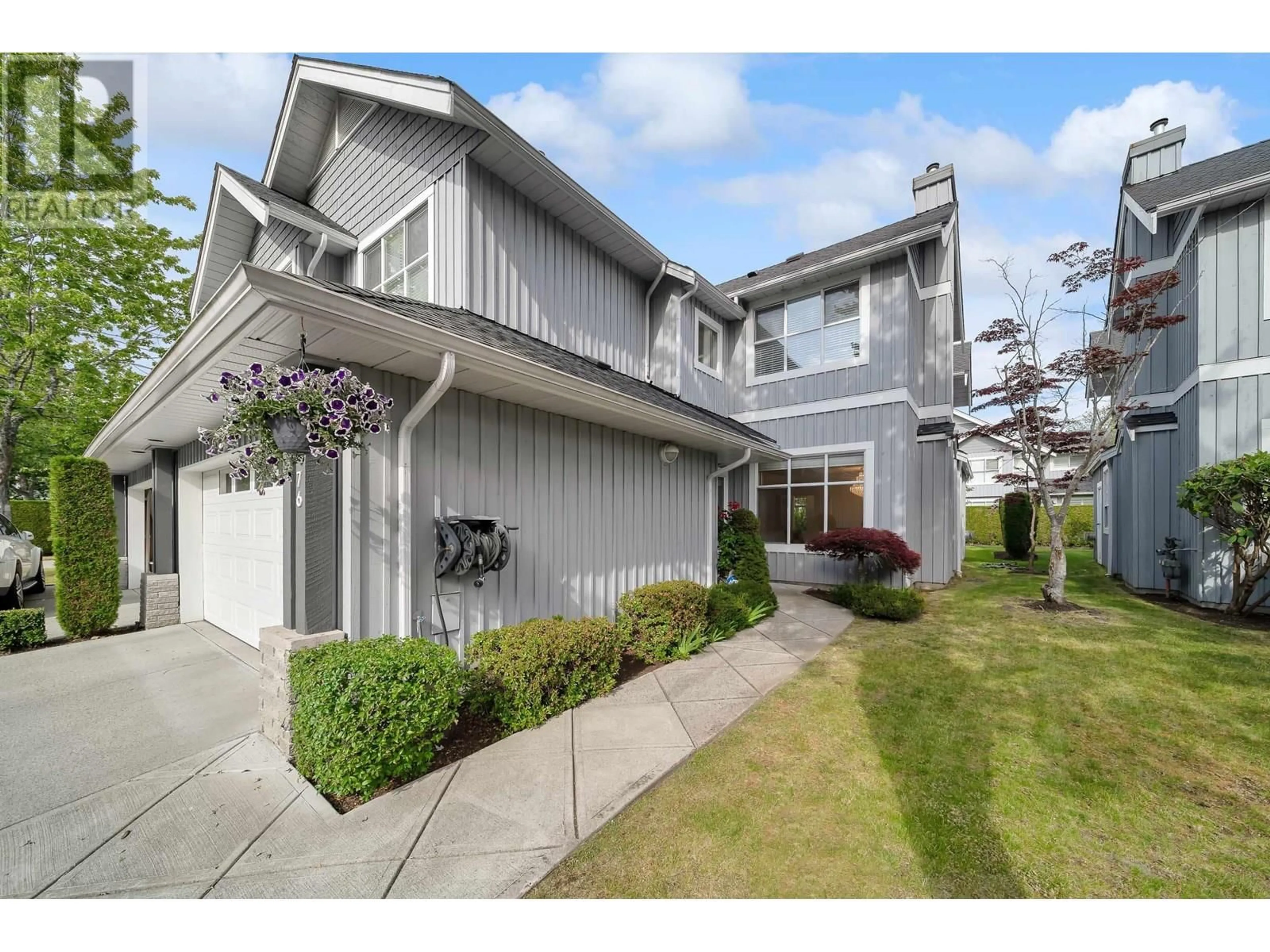Home with vinyl exterior material, street for 76 - 3555 WESTMINSTER HIGHWAY, Richmond British Columbia V7C5P6