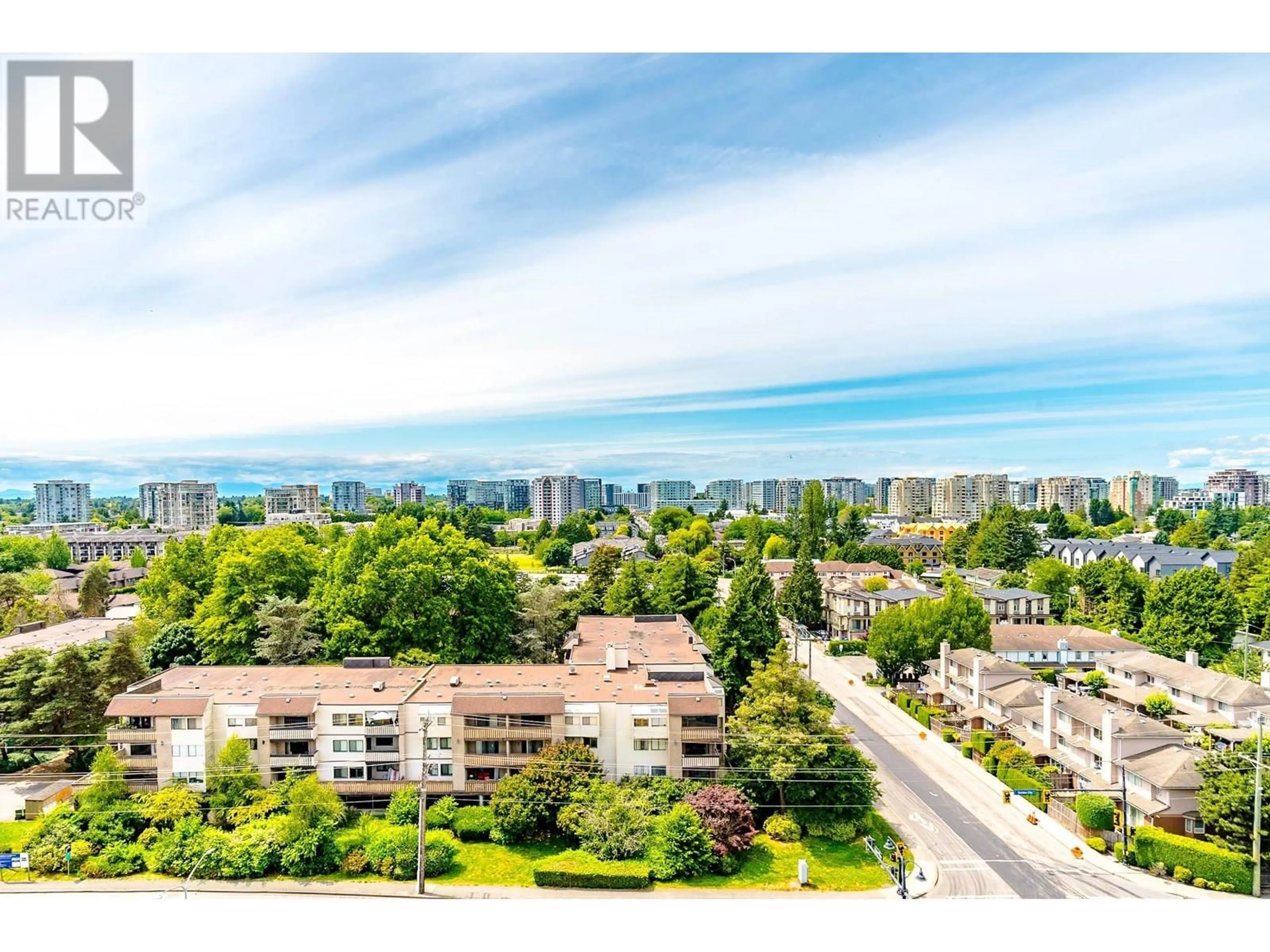 A pic from outside/outdoor area/front of a property/back of a property/a pic from drone, unknown for 1502 - 9188 COOK ROAD, Richmond British Columbia V6Y4M1