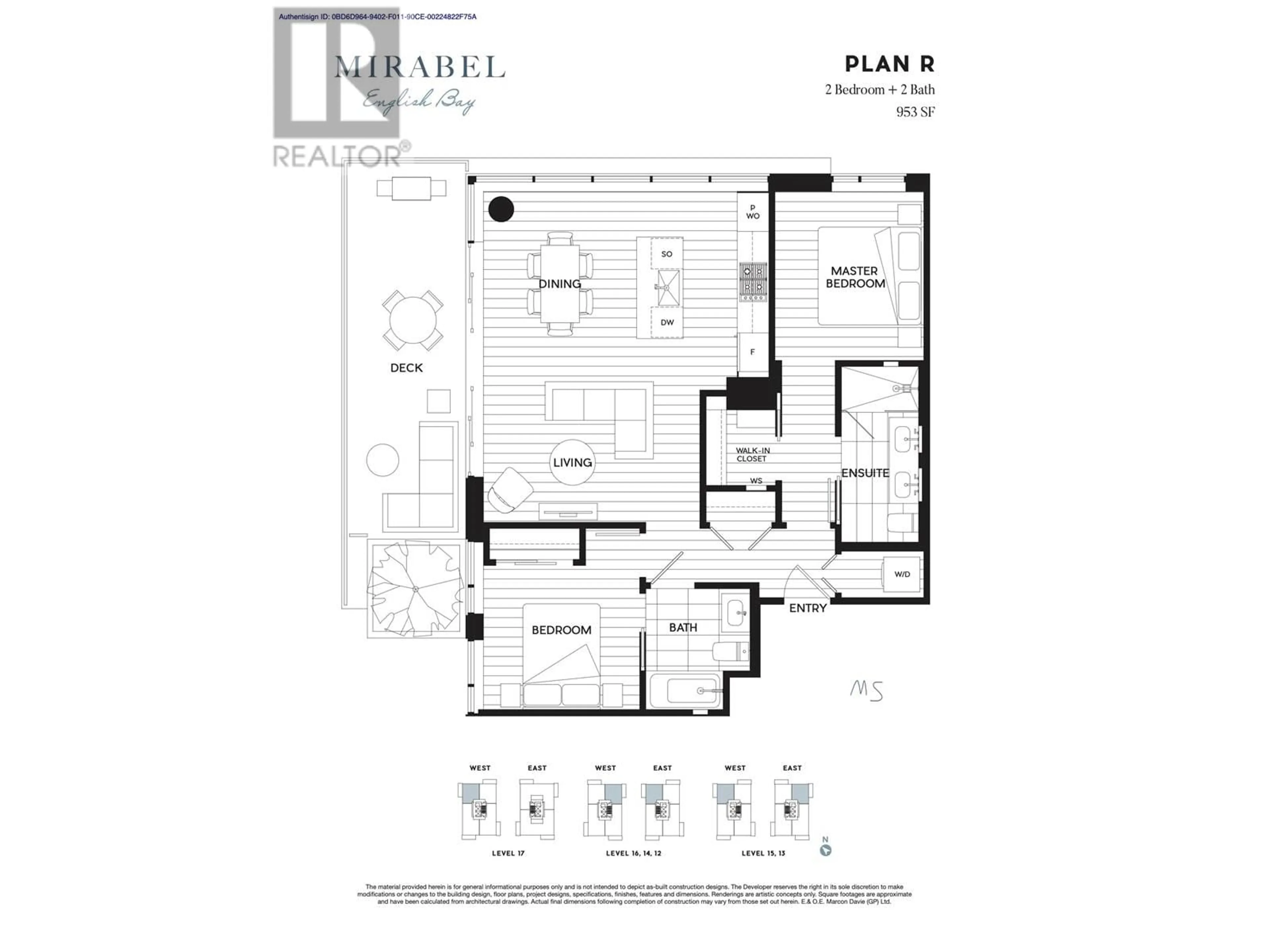 Floor plan for 1401 - 1365 DAVIE STREET, Vancouver British Columbia V6E1N5