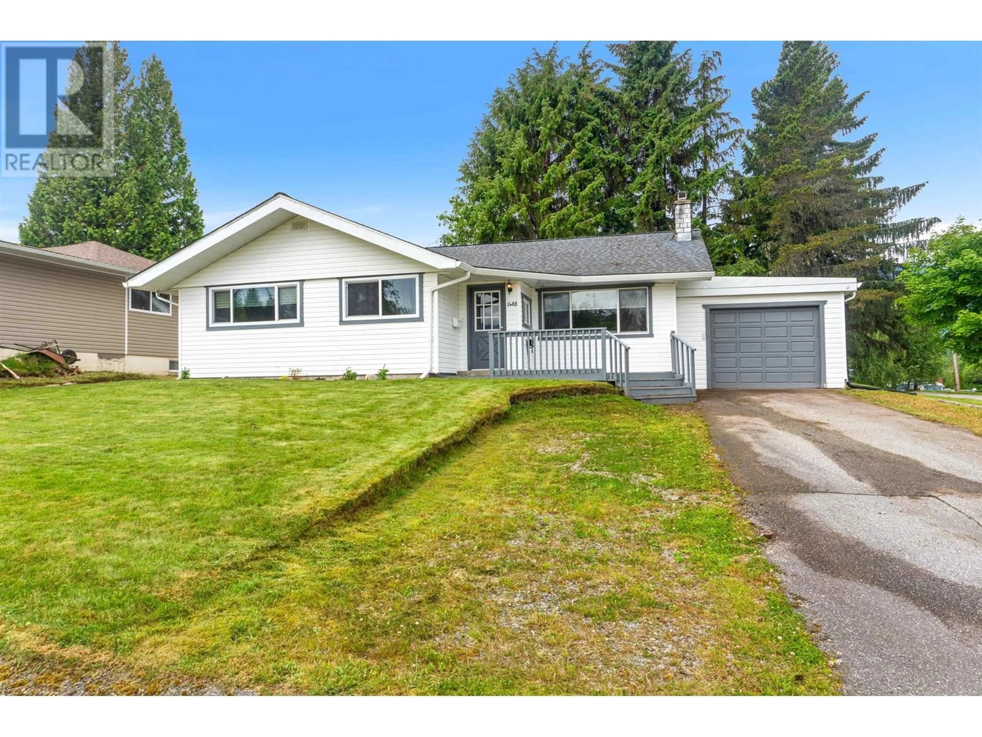 Home with vinyl exterior material, street for 1405 CORMORANT AVENUE, Kitimat British Columbia V8C1R7