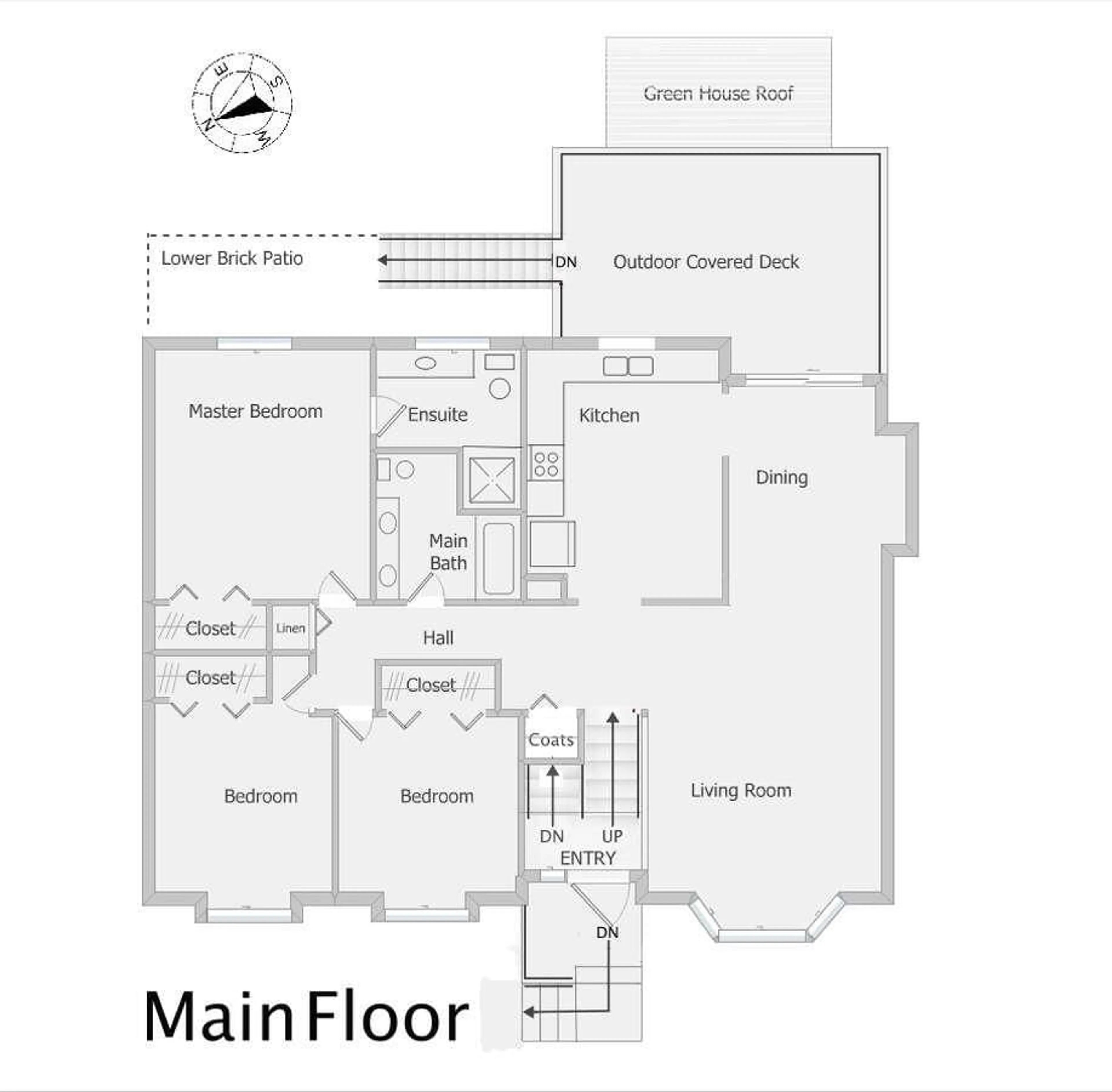 Floor plan for 2970 CROSSLEY, Abbotsford British Columbia V2T5G8
