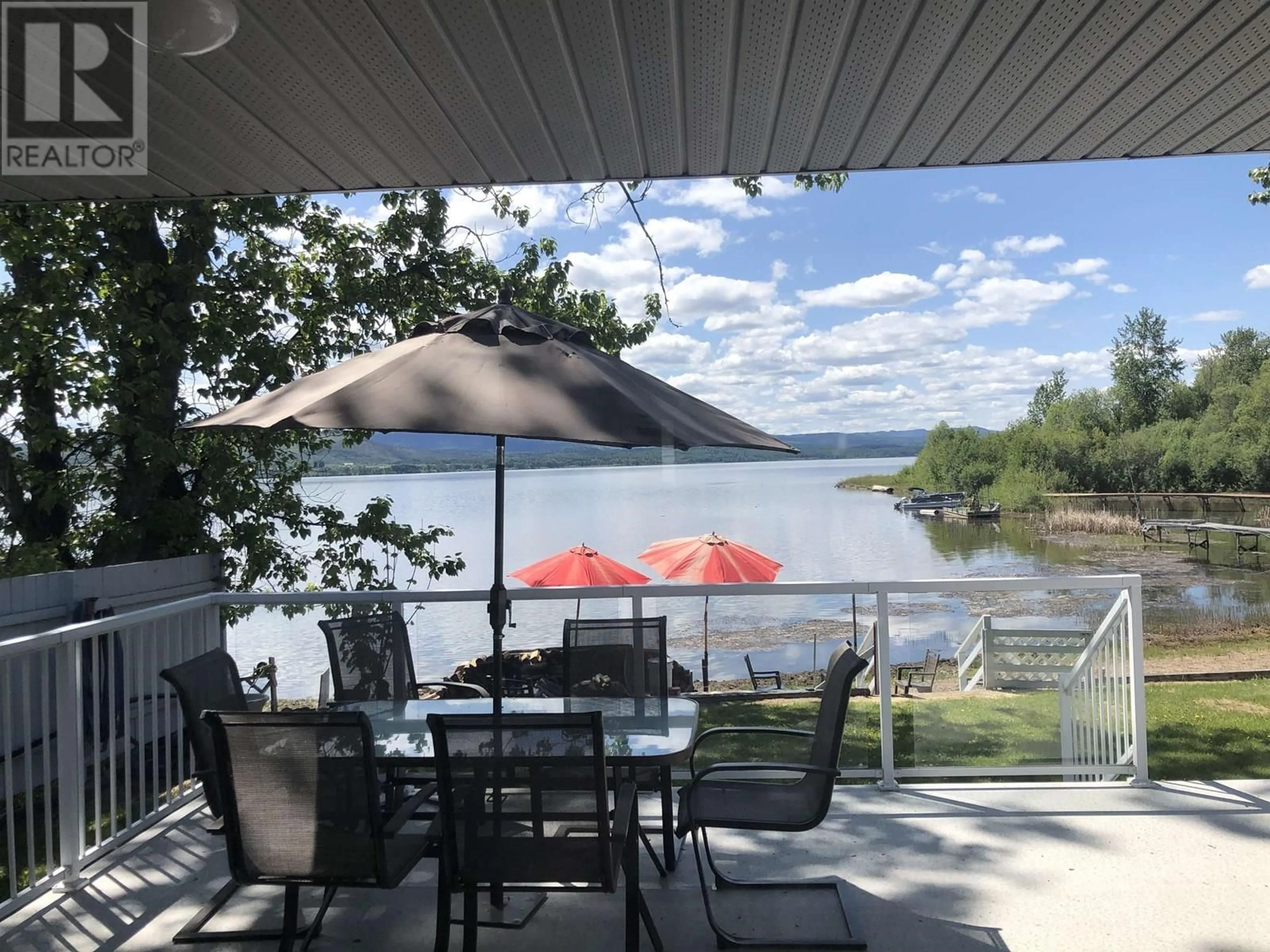 Patio, water/lake/river/ocean view for 7013 PETERSON ROAD, Fraser Lake British Columbia V0J1S0