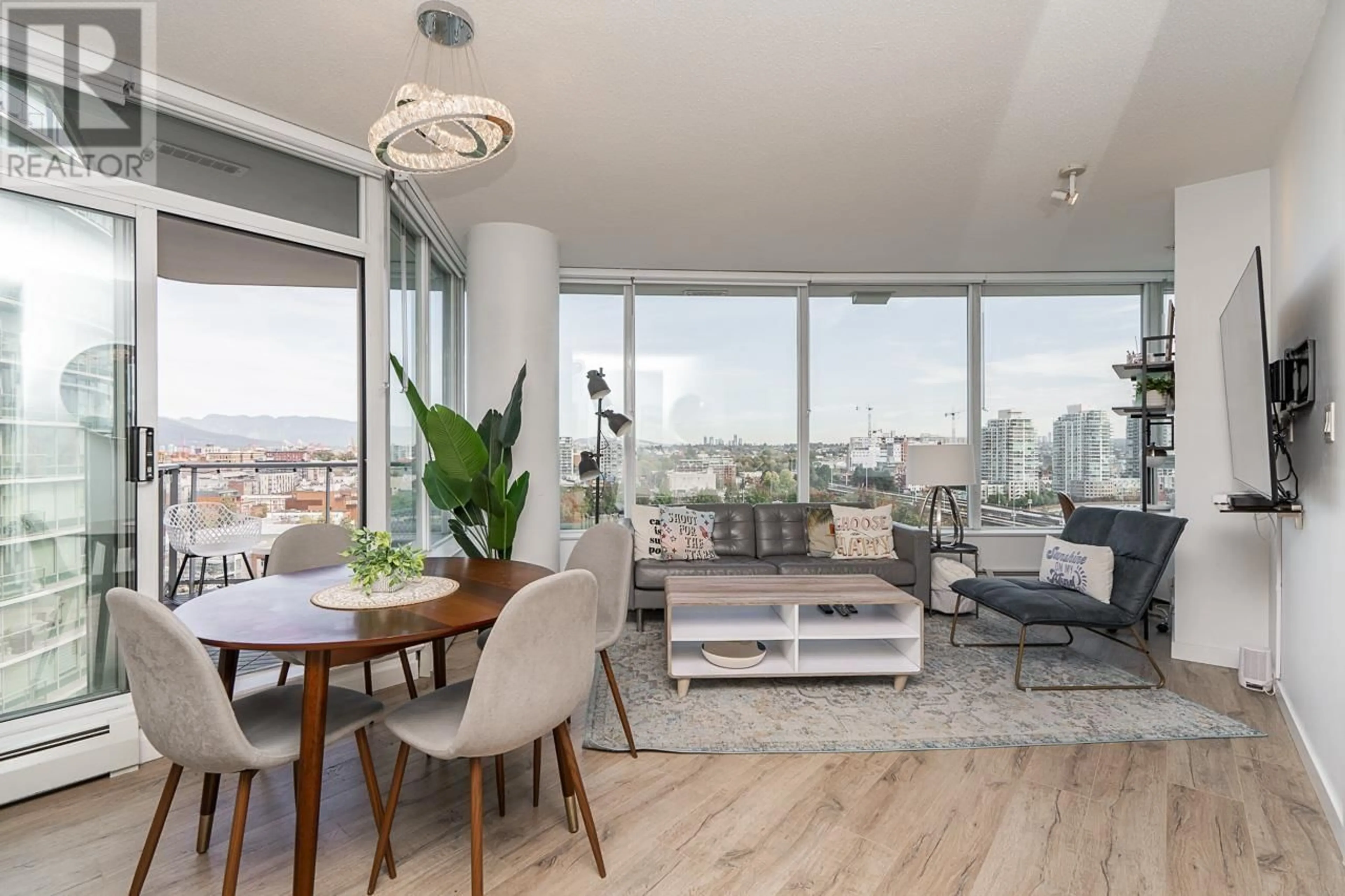 Living room with furniture, unknown for 1709 - 688 ABBOTT STREET, Vancouver British Columbia V6B0B9