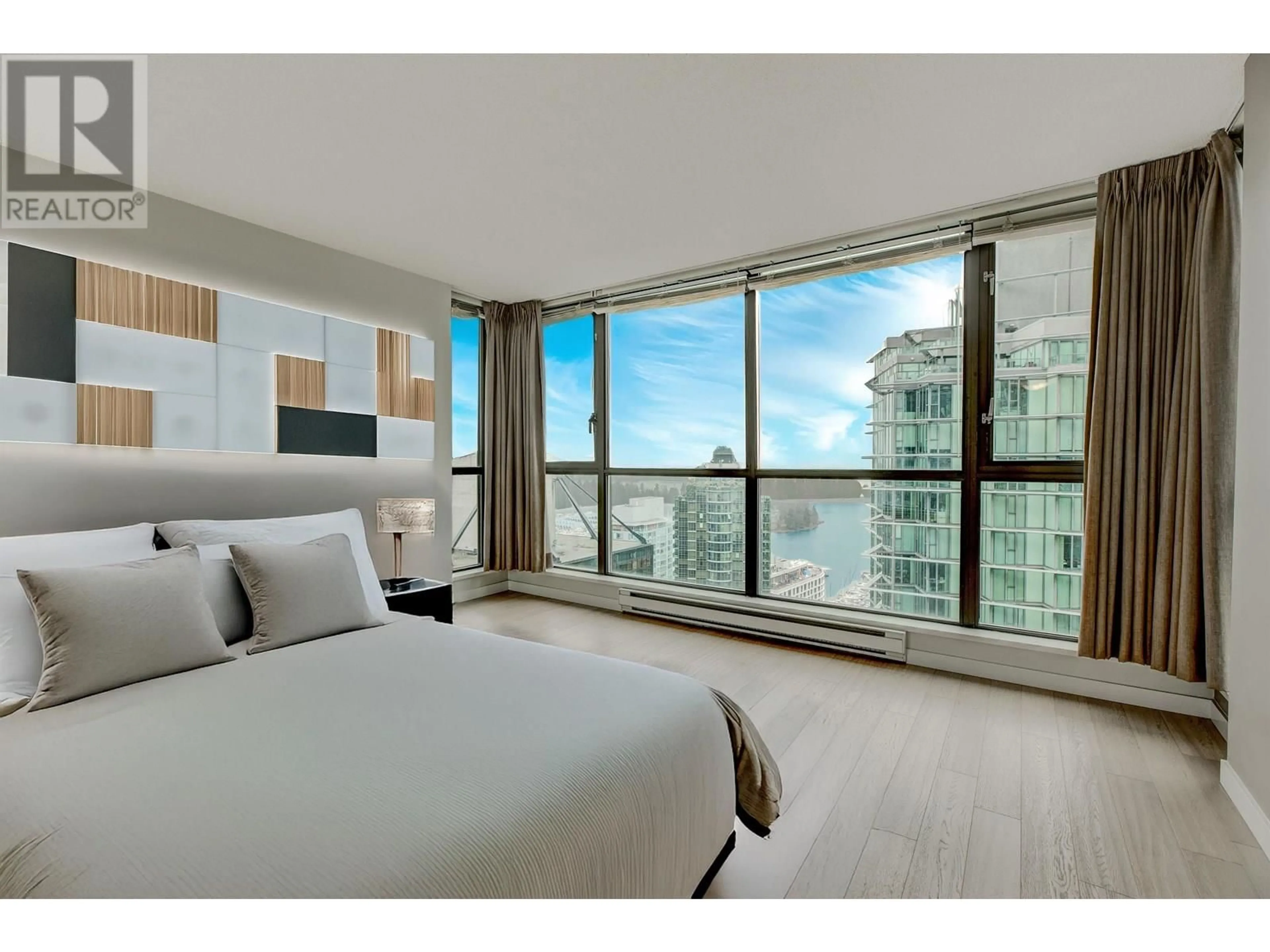 Bedroom with bed, unknown for 2602 - 1331 ALBERNI STREET, Vancouver British Columbia V6E4S1