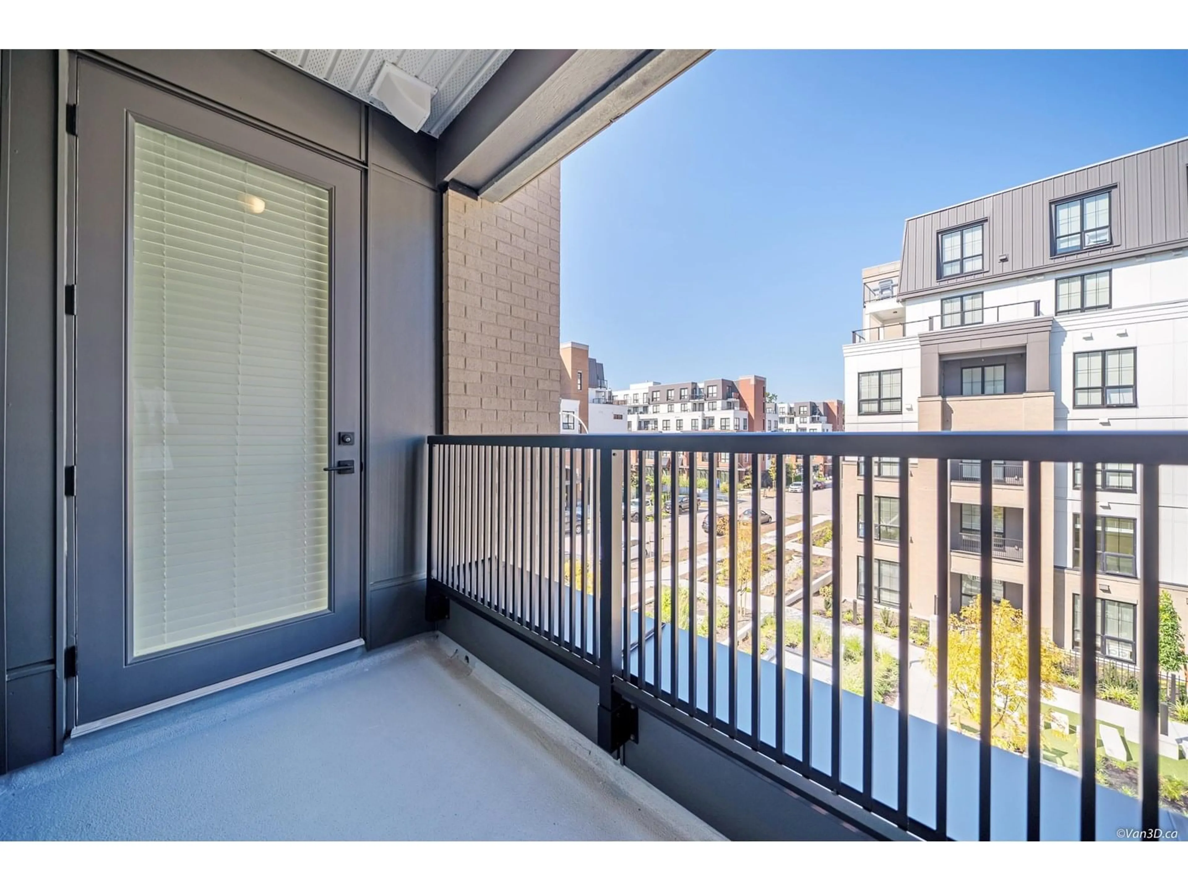Balcony in the apartment, unknown for 409 - 8379 201, Langley British Columbia V2Y3S6