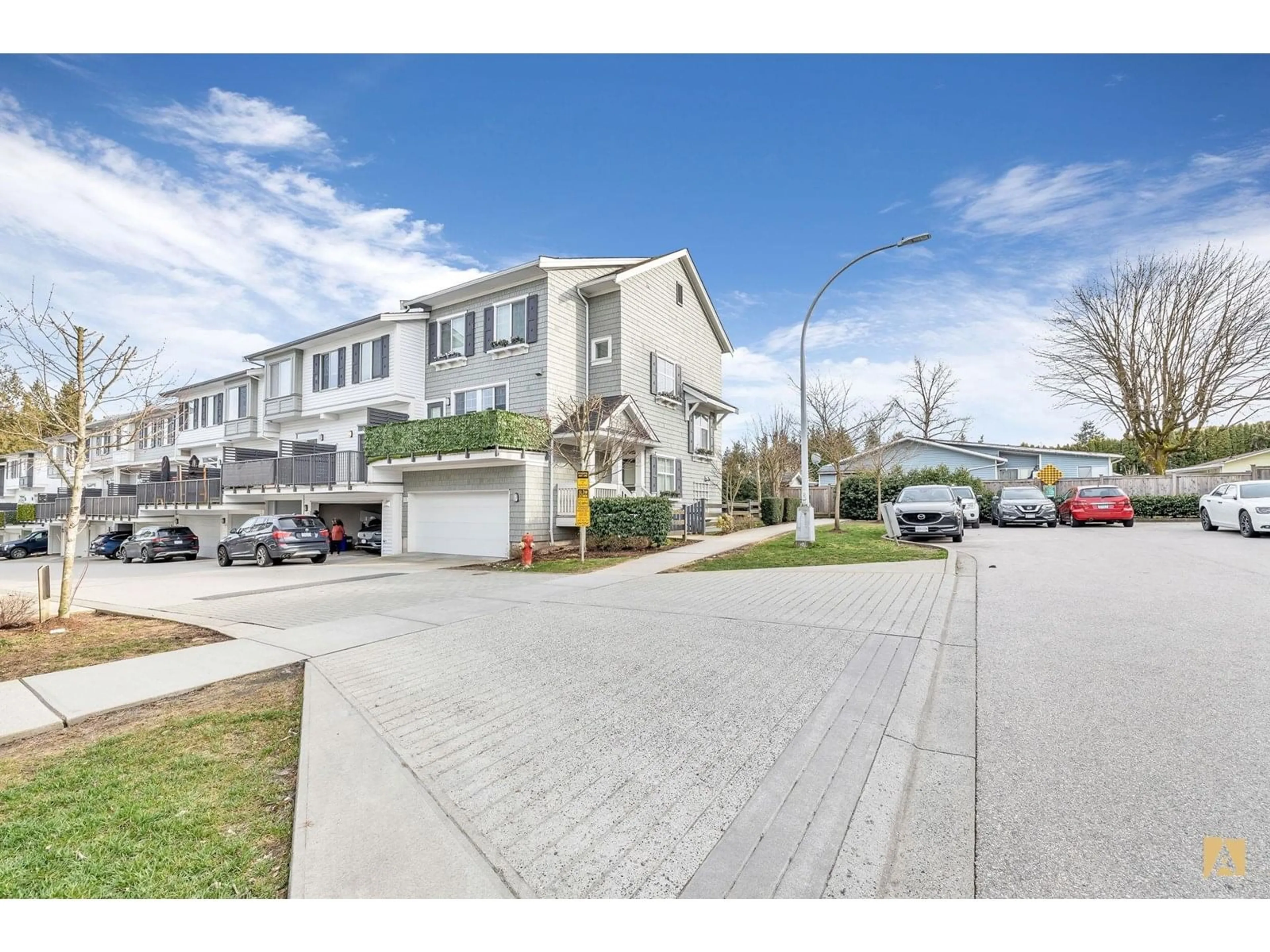 A pic from outside/outdoor area/front of a property/back of a property/a pic from drone, street for 132 - 8130 136A, Surrey British Columbia V3W1H9