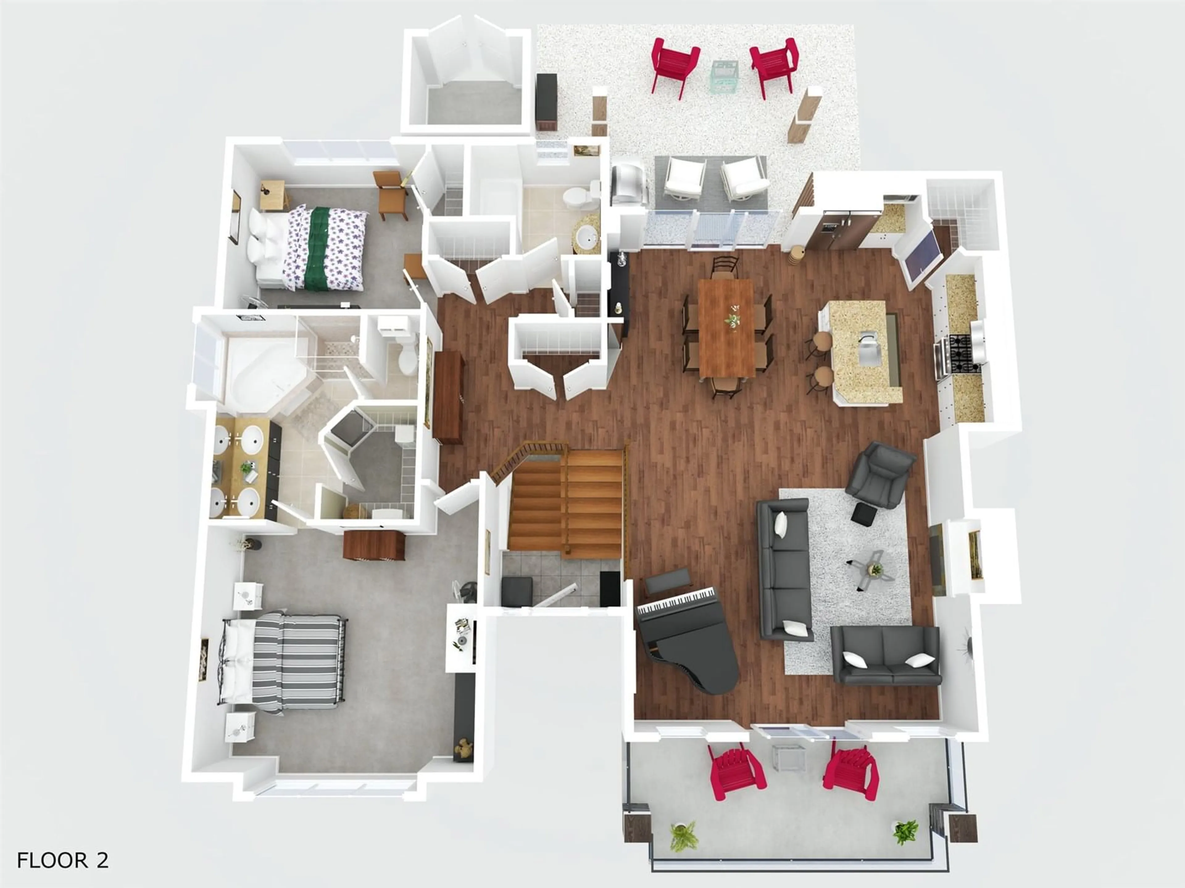 Floor plan for 208 - 51075 FALLS COURT, Chilliwack British Columbia V4Z1K7