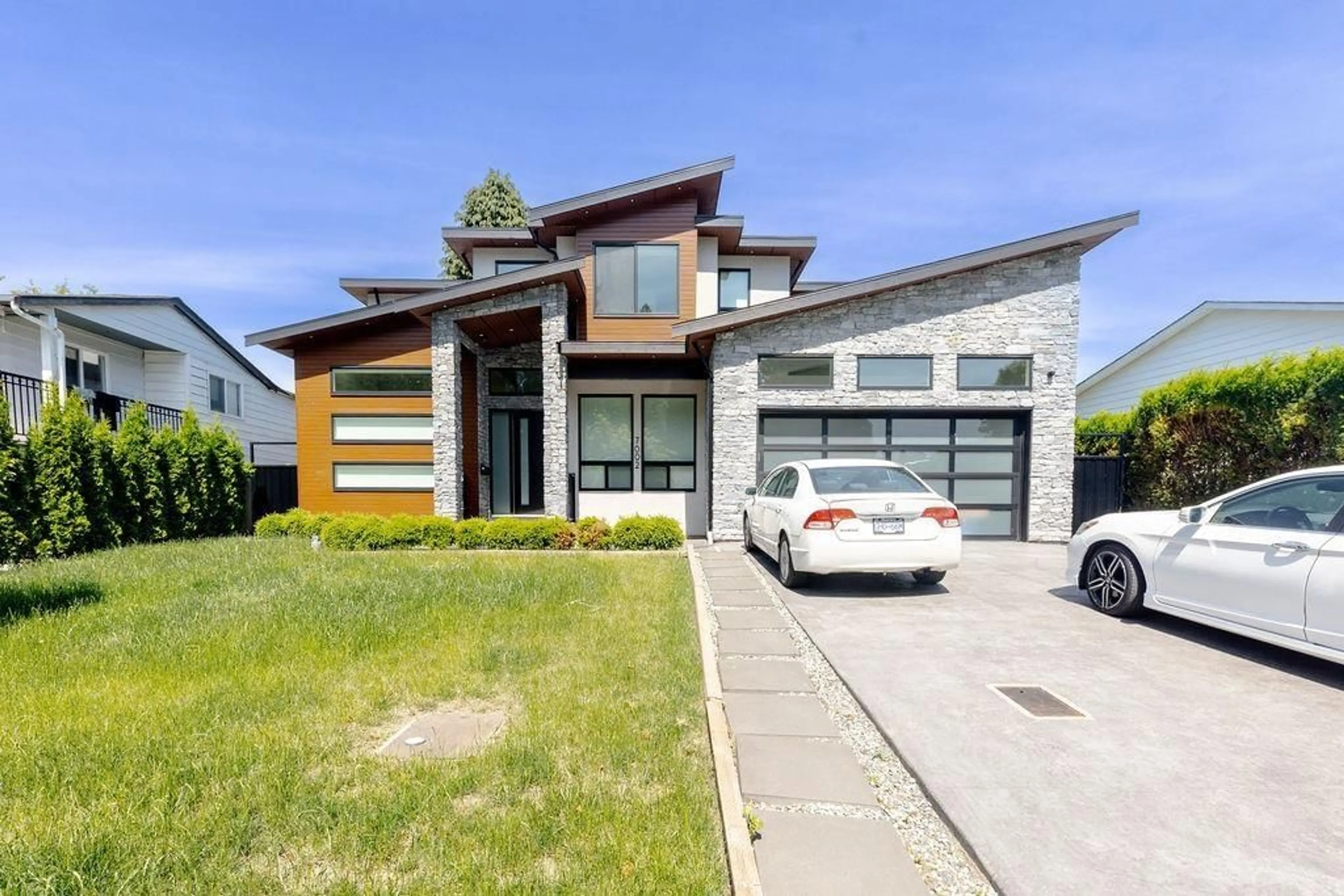 Home with brick exterior material, street for 7002 BREWSTER WEST, Delta British Columbia V4E1V1